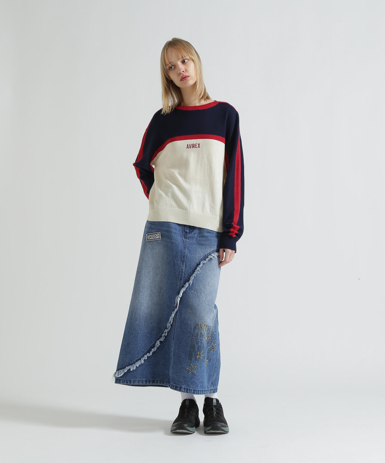 【NEW】アヴィレックス（AVIREX）/MULTI−TONE KNIT PULLOVER MULTI-TONE KNIT PULLOVER | AVIREX（アヴィレックス） ｜【公式】通販