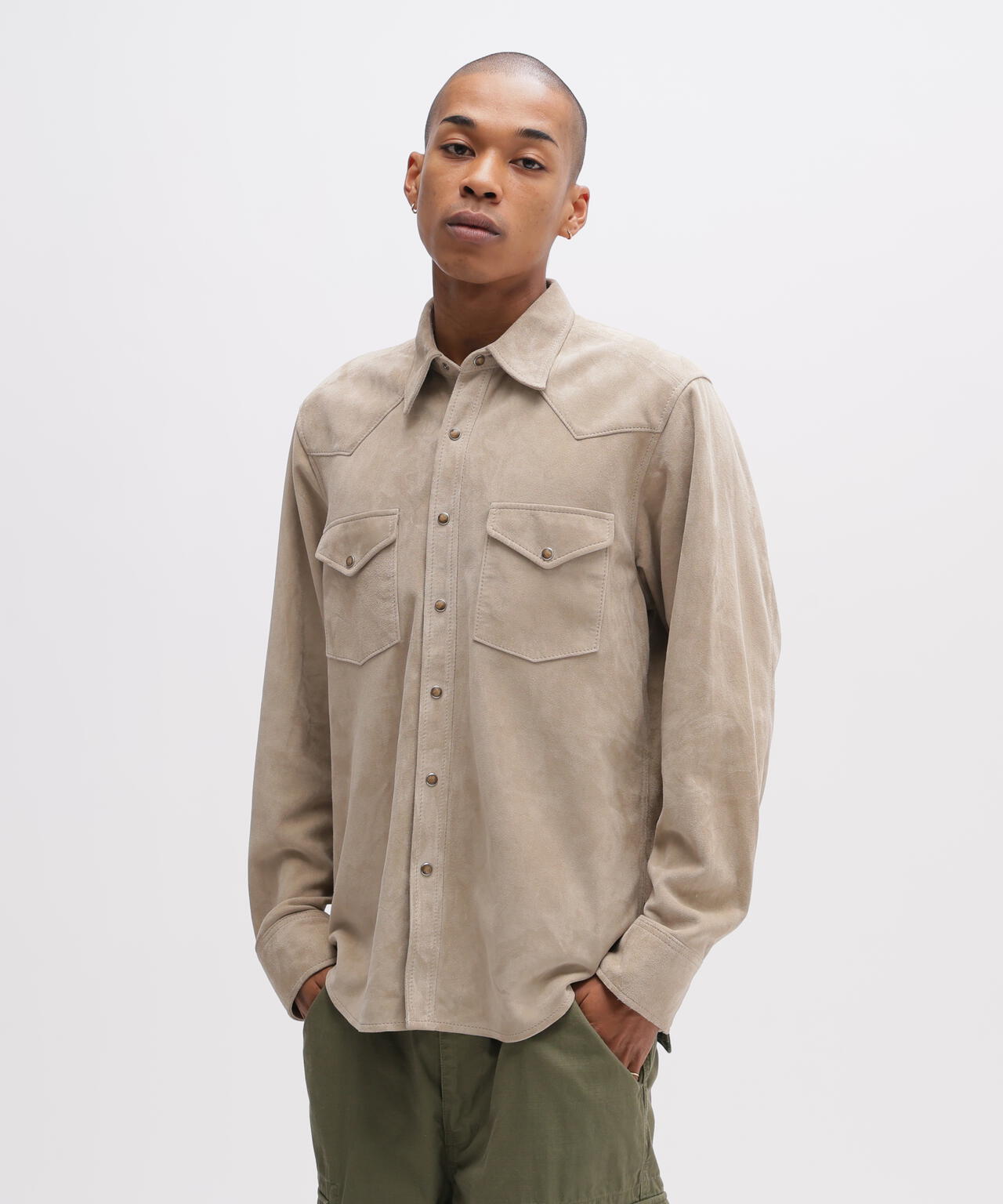 GOAT SUEDE WESTERN SHIRT | AVIREX