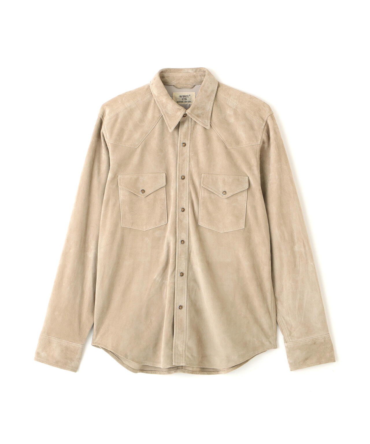 GOAT SUEDE WESTERN SHIRT | AVIREX