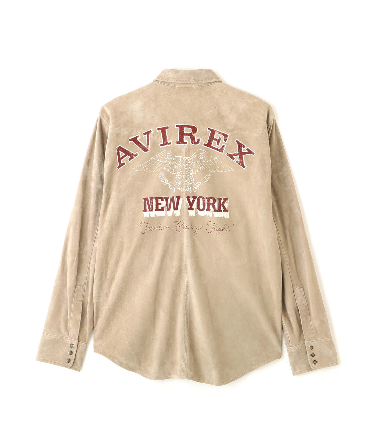 GOAT SUEDE WESTERN SHIRT | AVIREX（アヴィレックス） ｜【公式】通販 