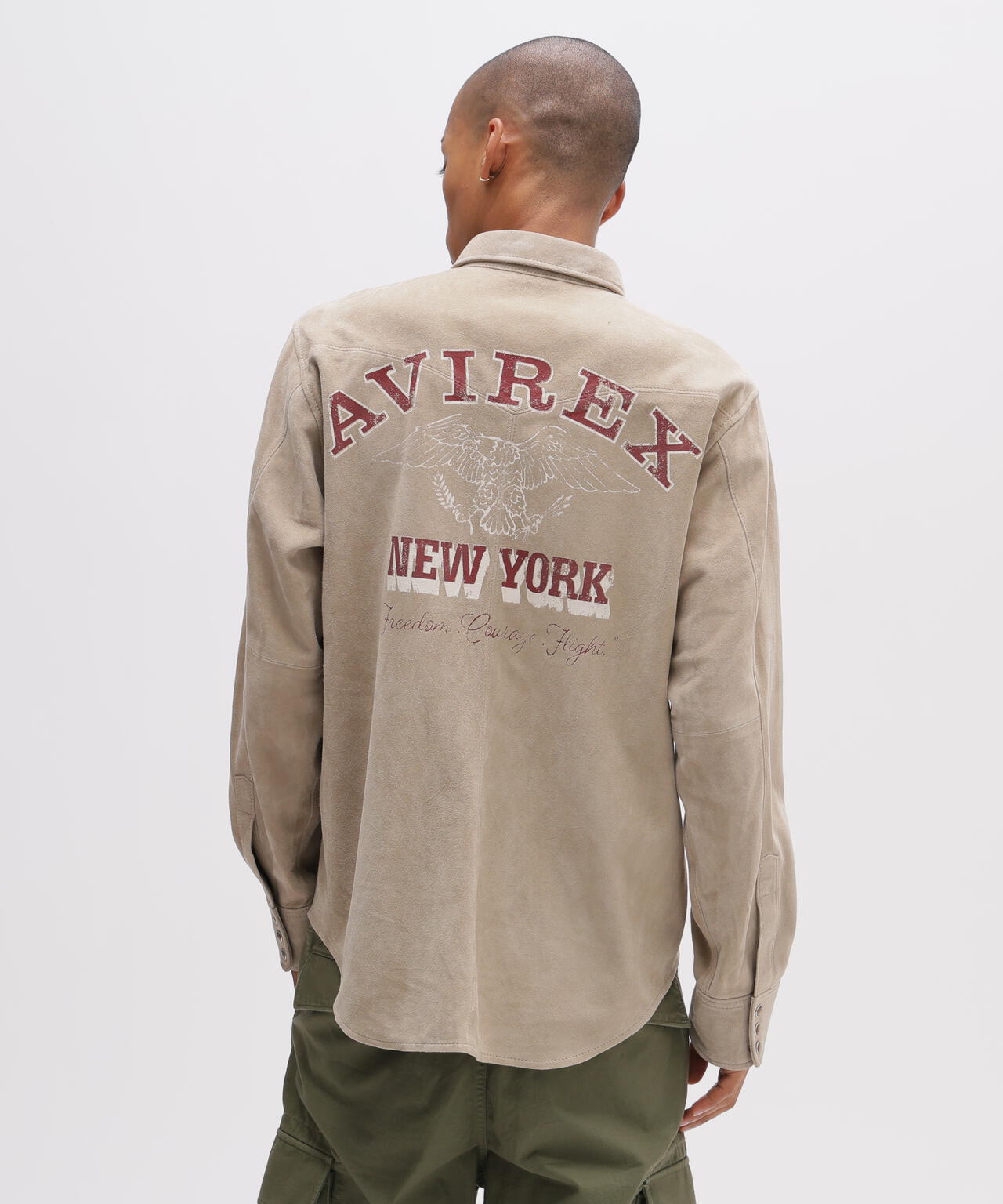 GOAT SUEDE WESTERN SHIRT | AVIREX
