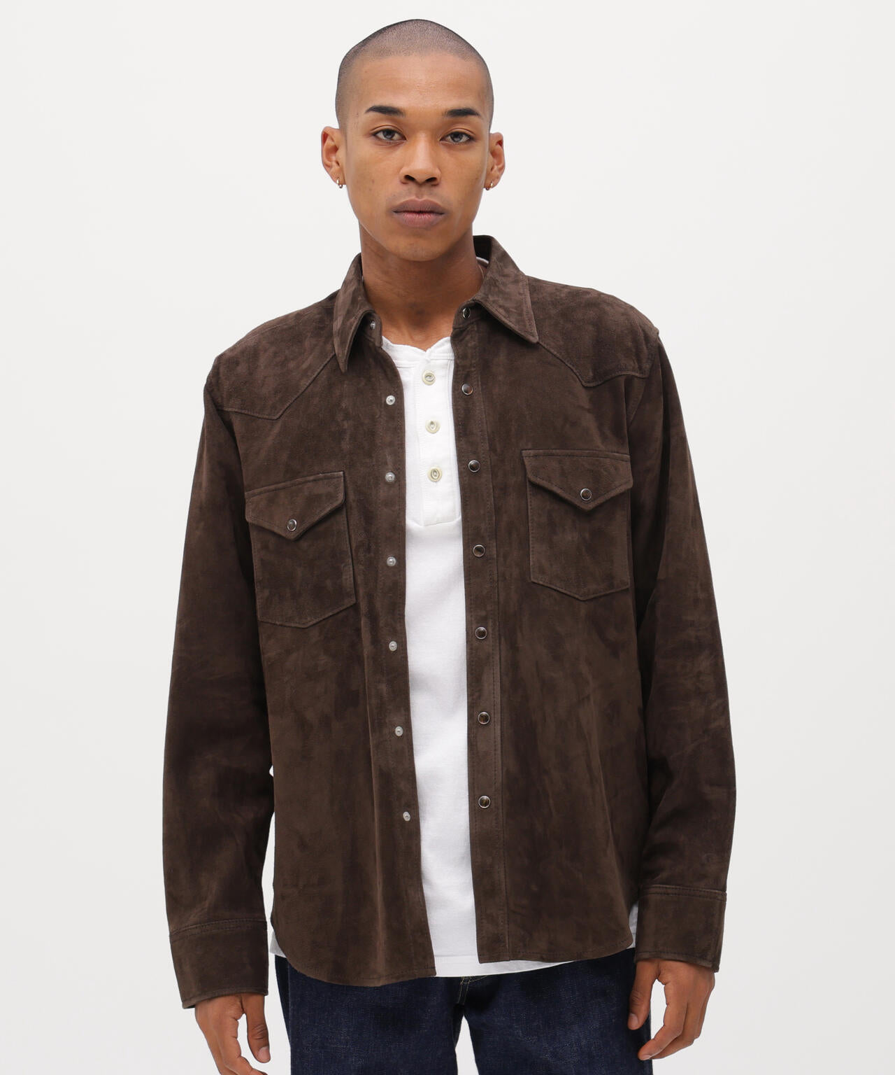 GOAT SUEDE WESTERN SHIRT | AVIREX