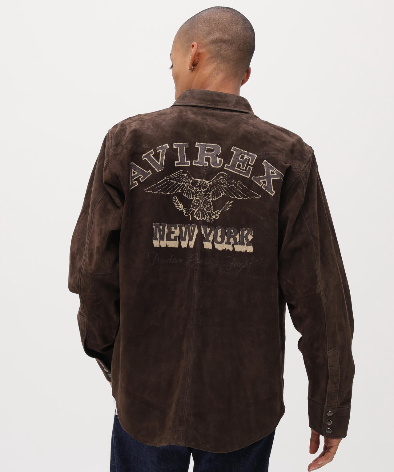 GOAT SUEDE WESTERN SHIRT | AVIREX（アヴィレックス） ｜【公式】通販