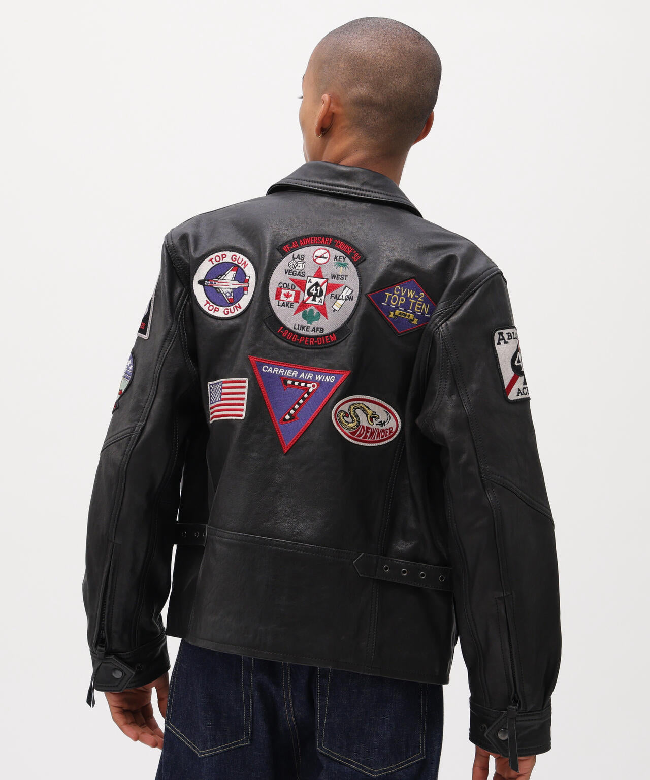 ANJ4 JACKET BLACK ACES | AVIREX（アヴィレックス） ｜【公式】通販