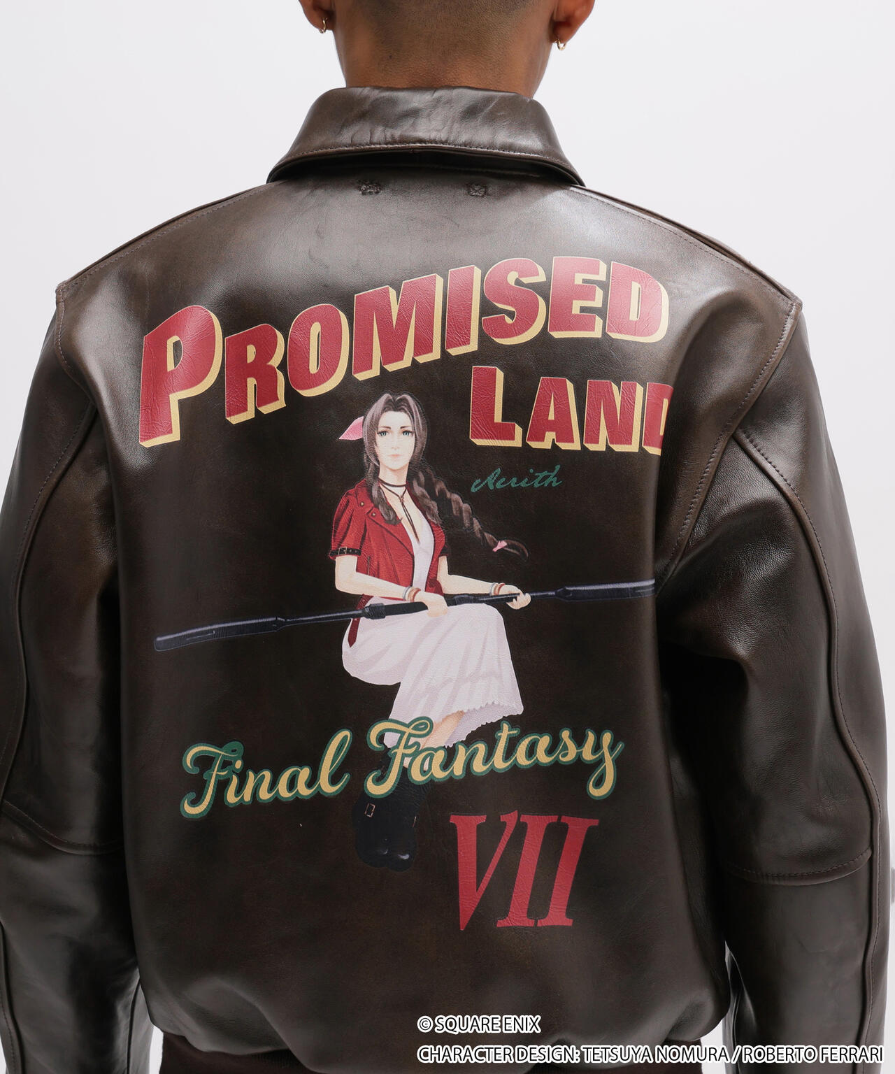 美品　AVIREX マルチファンクショナルジャケット レア L 廃盤モデル AVIREX × FINAL FANTASY VII REMAKE》A-2 AERITH | AVIREX