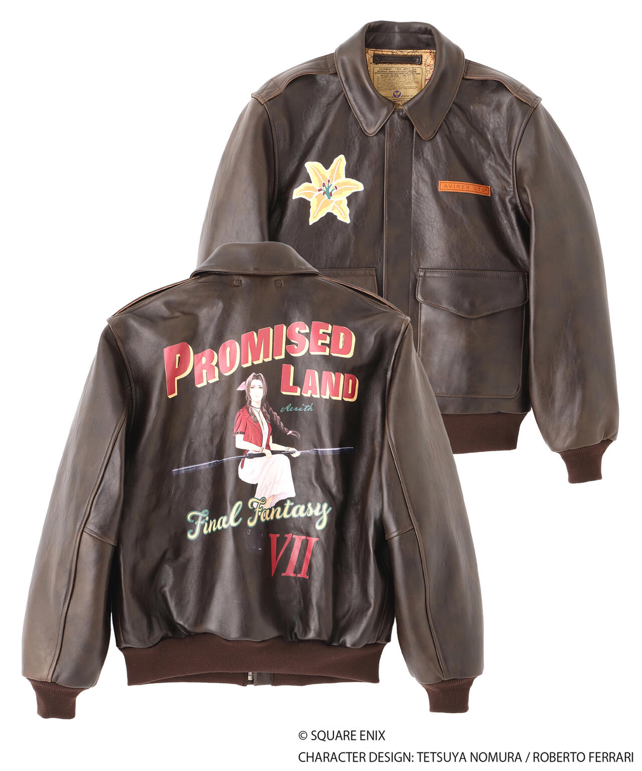 AVIREX × FINAL FANTASY VII REMAKE》A-2 AERITH | AVIREX