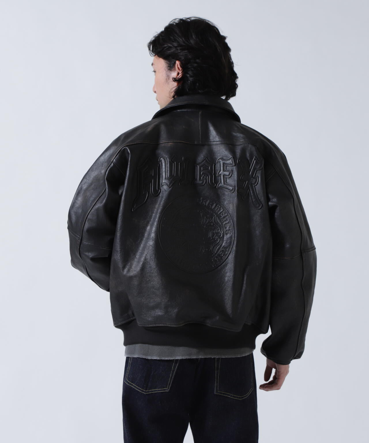 VINTAGE FINISHED VARSITY LEATHER ”CAMELLIA”