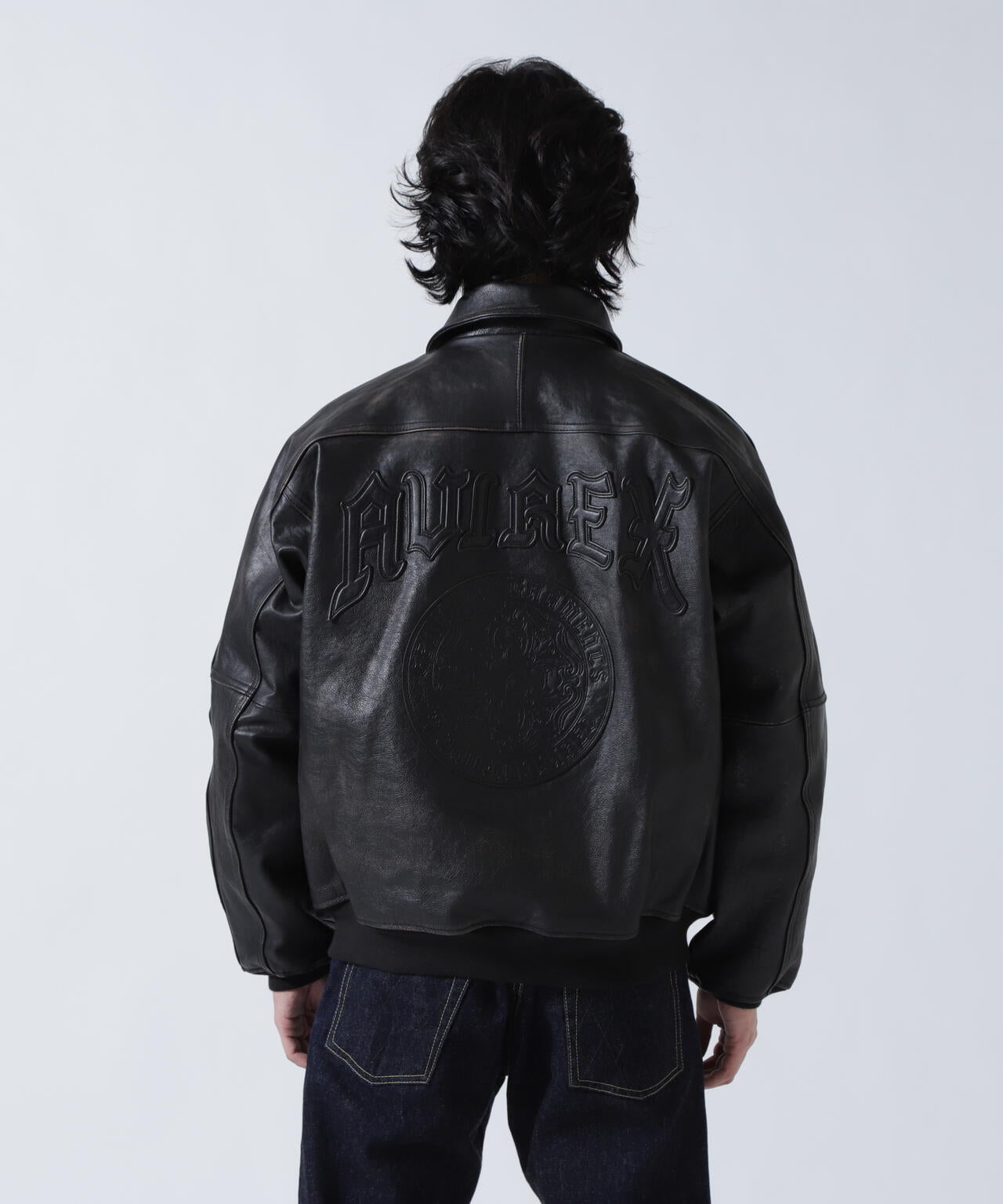 VINTAGE FINISHED VARSITY LEATHER ”CAMELLIA”