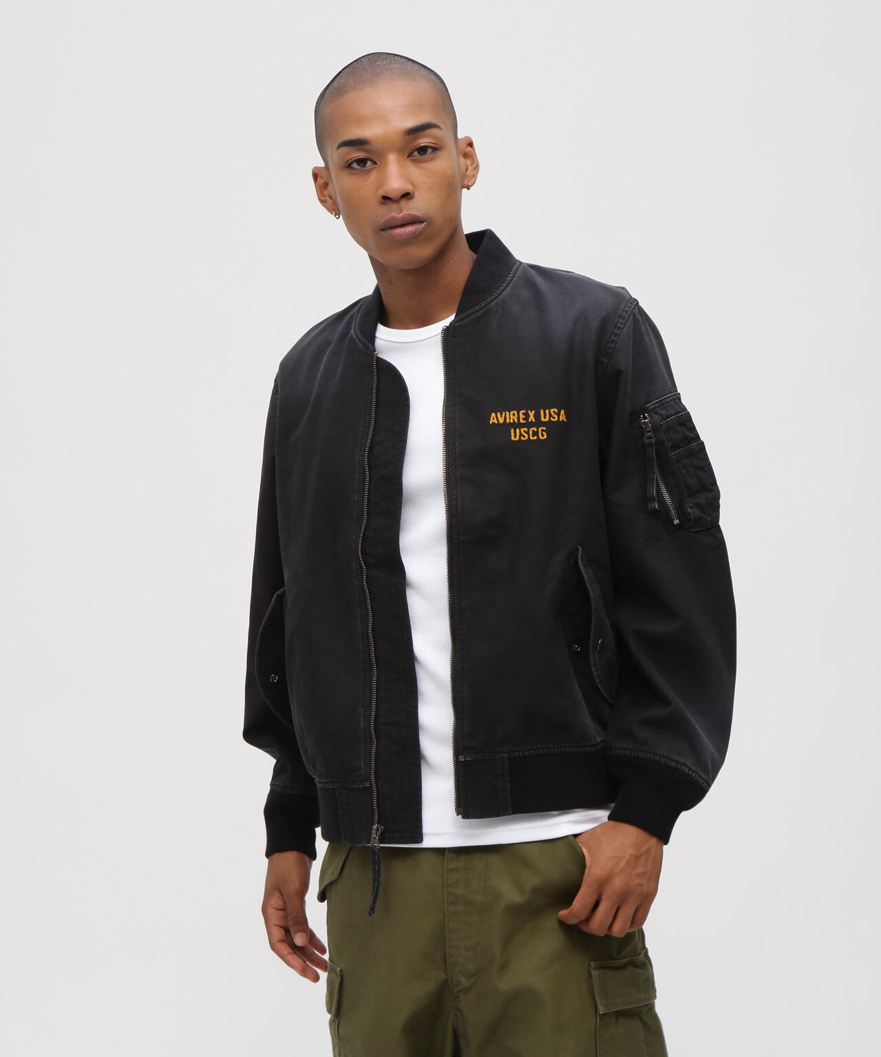 【NEW】アヴィレックス（AVIREX）/COTTON LIGHT MA−1 ”U．S．COAST GUARD” COTTON LIGHT MA-1 ”U.S.COAST GUARD” | AVIREX（アヴィレックス