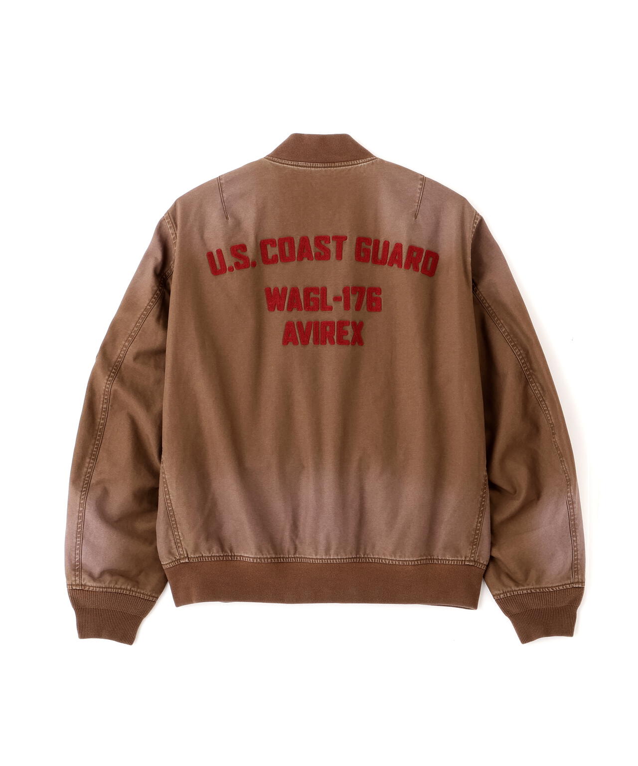 COTTON LIGHT MA-1 ”U.S.COAST GUARD” | AVIREX（アヴィレックス