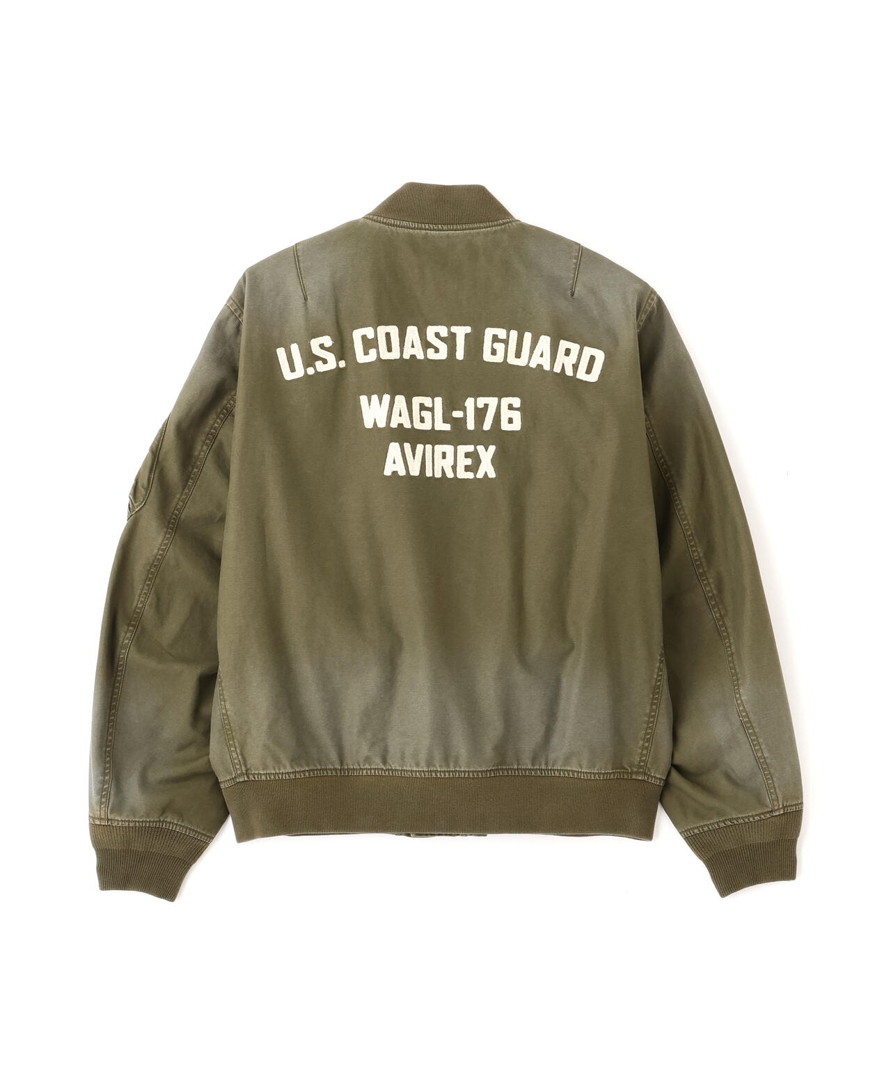 COTTON LIGHT MA-1 ”U.S.COAST GUARD” | AVIREX（アヴィレックス