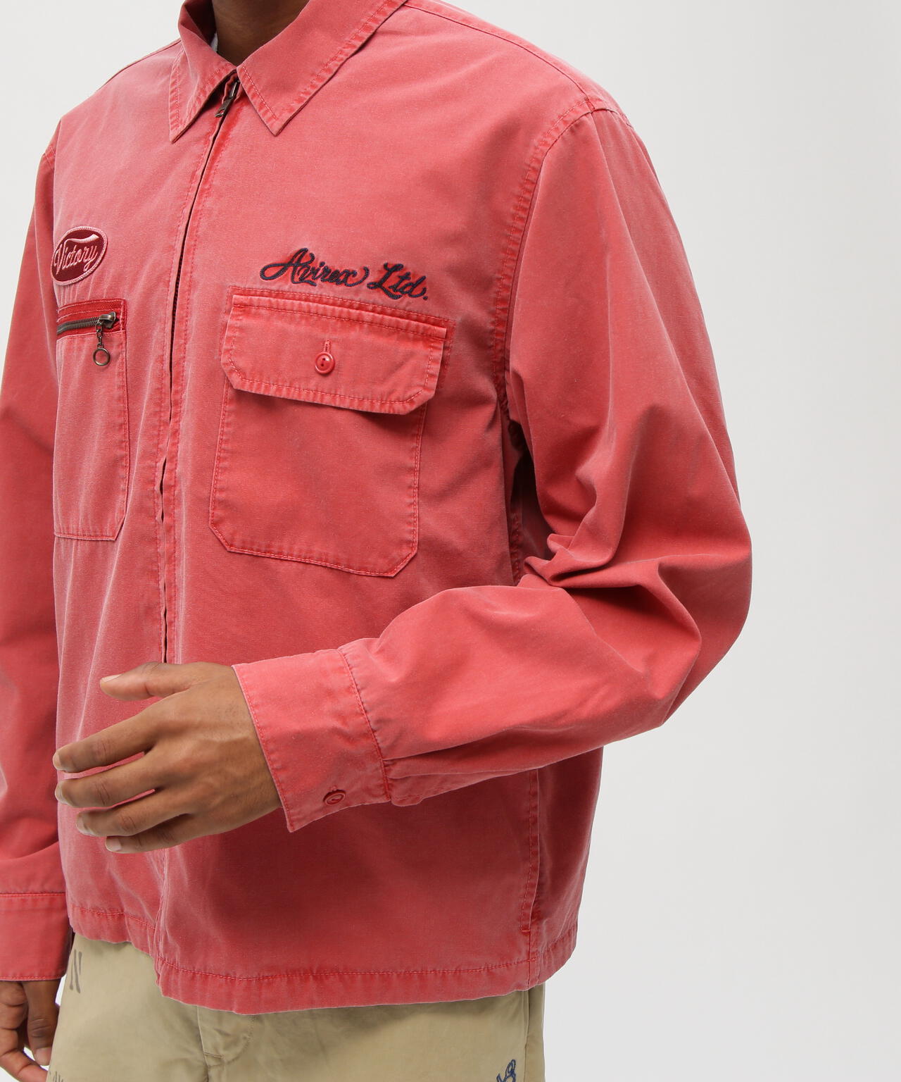 《A.A.R.C》FADED EMB WORK JACKET