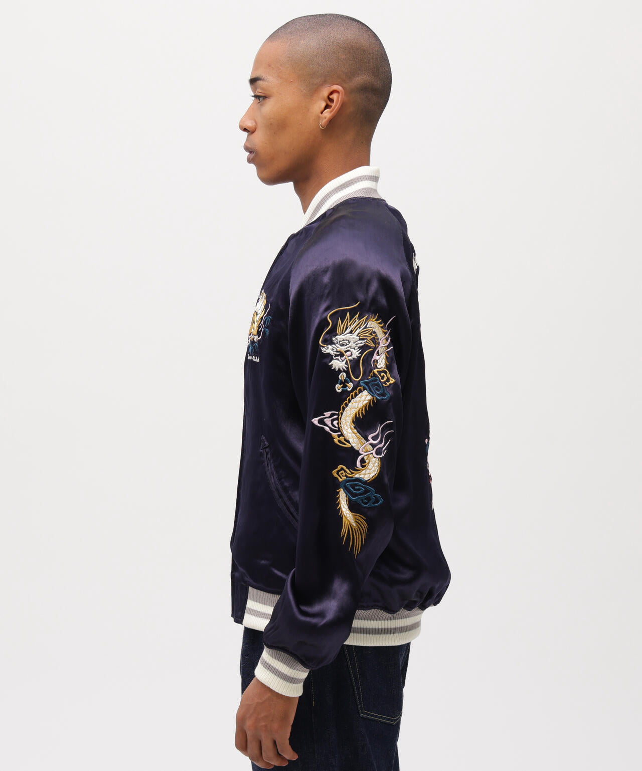 《直営店限定》SOUVENIR JACKET ”DRAGON & CHERRY BLOSSOMS”