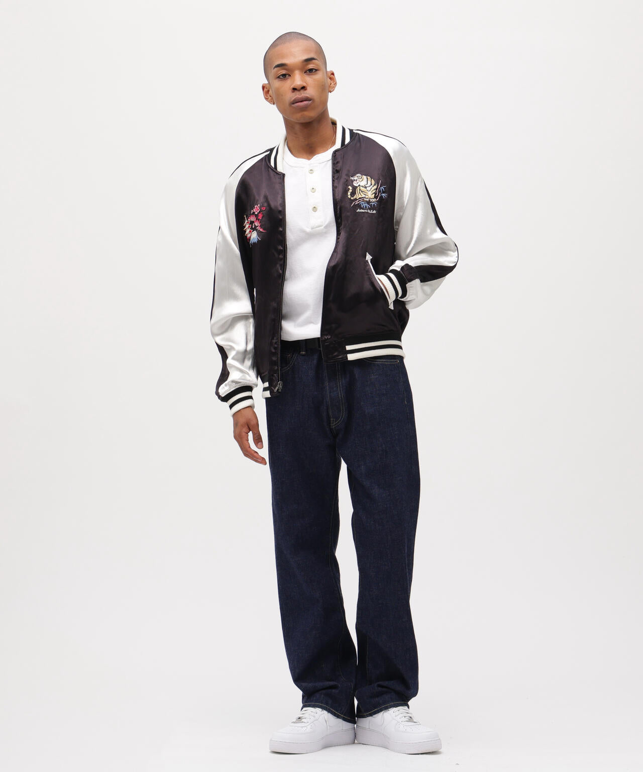 《直営店限定》SOUVENIR JACKET ”DRAGON & CHERRY BLOSSOMS”