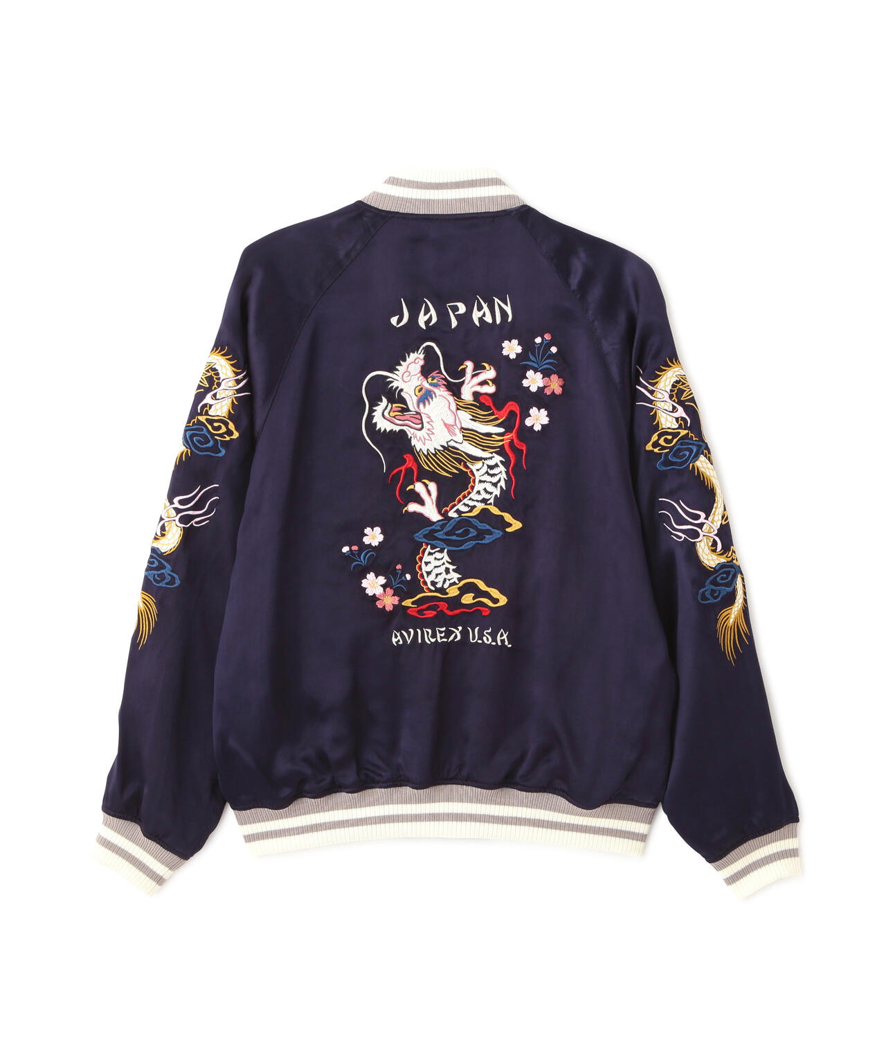 《直営店限定》SOUVENIR JACKET ”DRAGON & CHERRY BLOSSOMS”