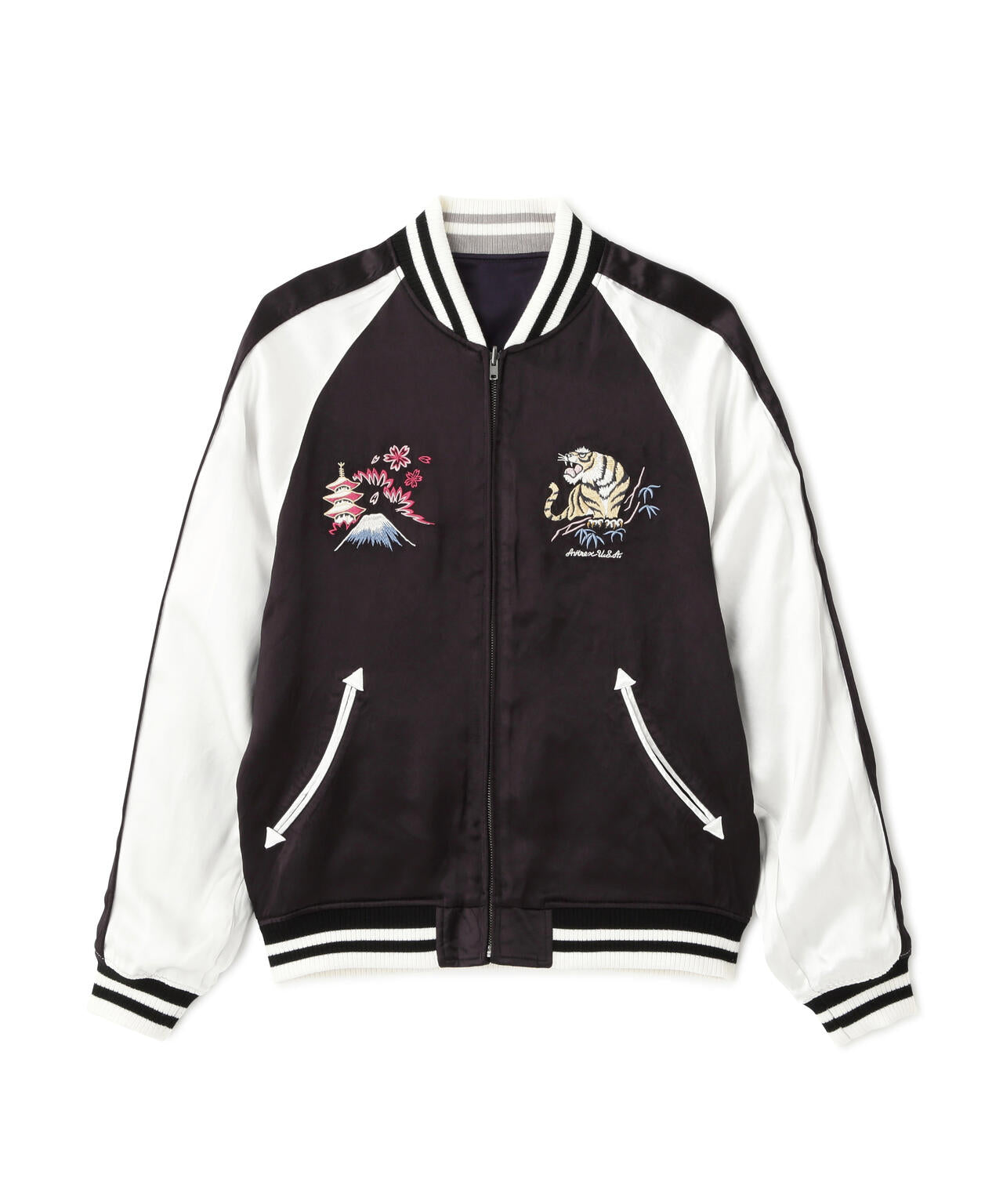 《直営店限定》SOUVENIR JACKET ”DRAGON & CHERRY BLOSSOMS”
