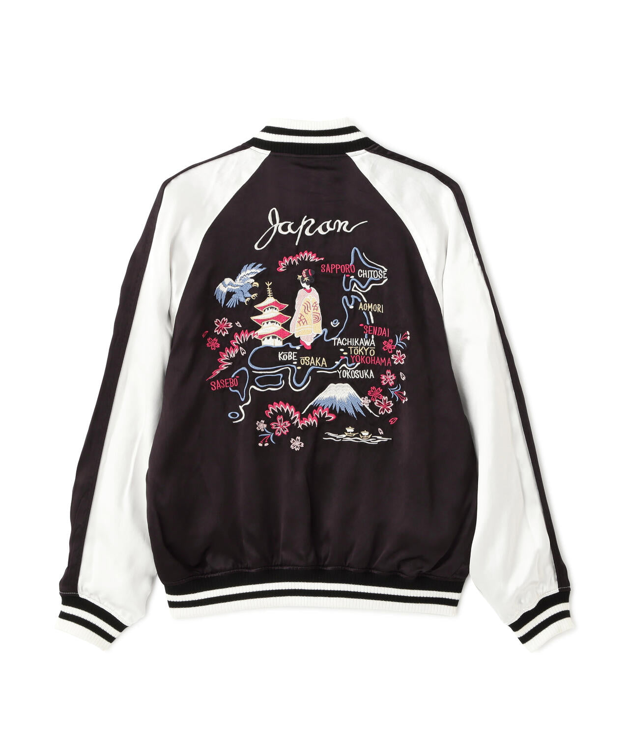 《直営店限定》SOUVENIR JACKET ”DRAGON & CHERRY BLOSSOMS”