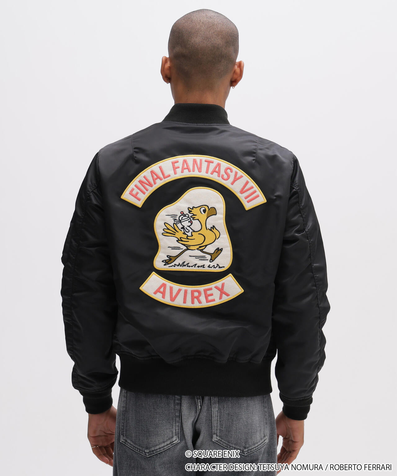 《AVIREX × FINAL FANTASY VII REMAKE》MA-1 CHOCOBO