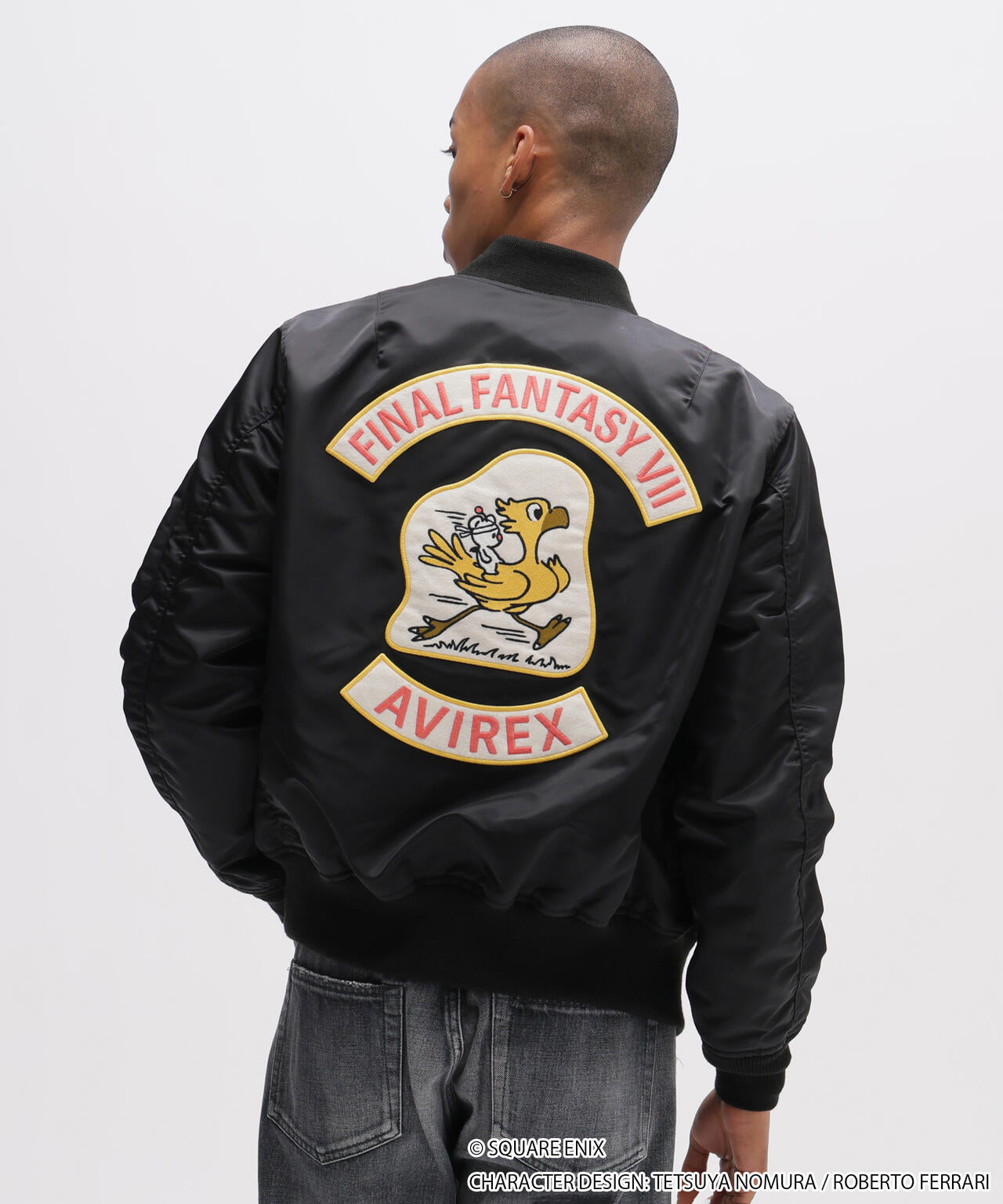 《AVIREX × FINAL FANTASY VII REMAKE》MA-1 CHOCOBO
