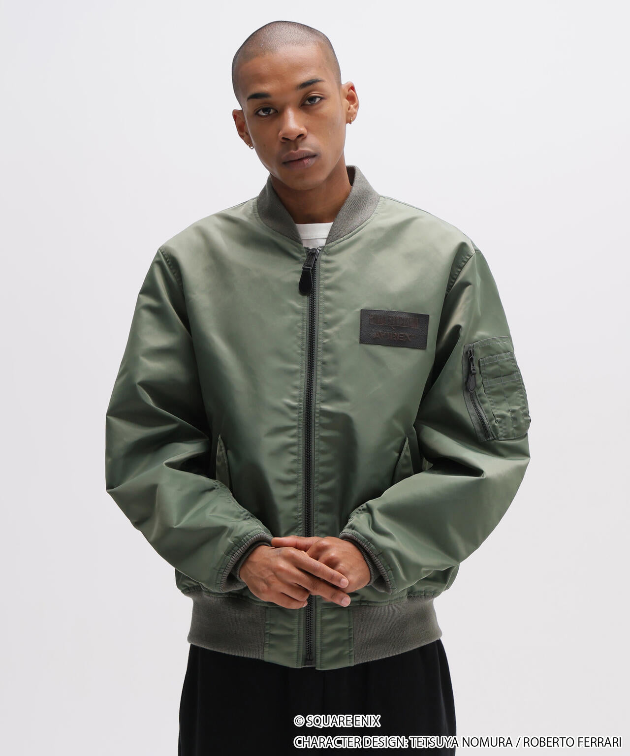 ✦AVIREX✦ MA−1 現行モデル AVIREX × FINAL FANTASY VII REMAKE》MA-1 CHOCOBO / エムエーワン