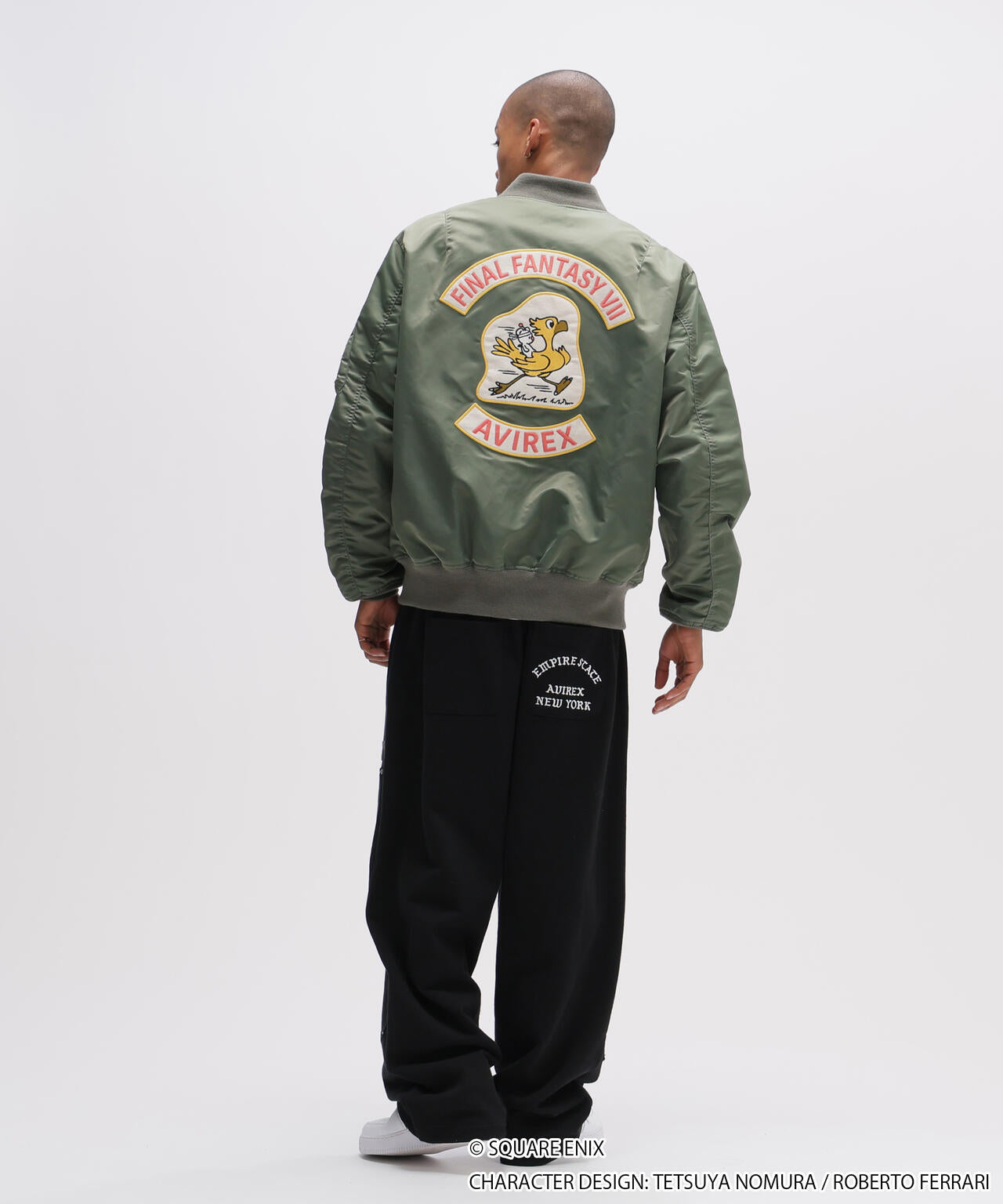 《AVIREX × FINAL FANTASY VII REMAKE》MA-1 CHOCOBO