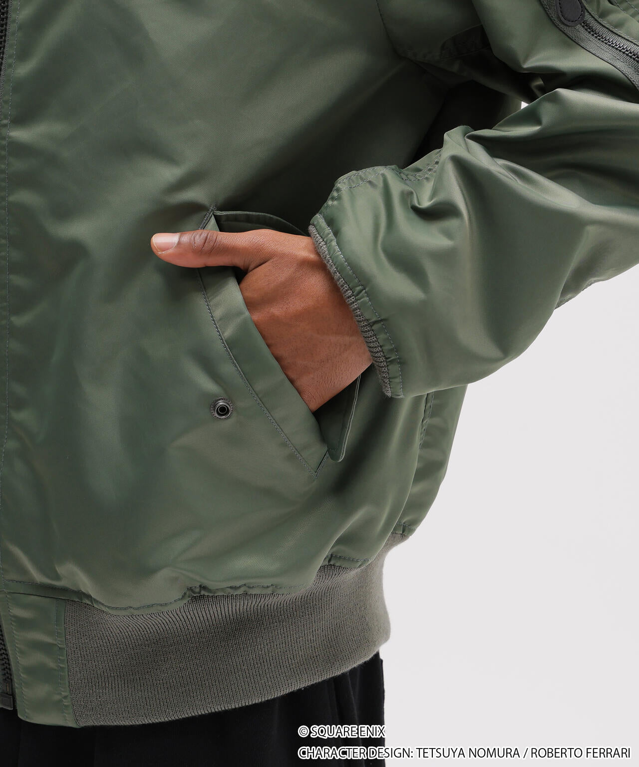 《AVIREX × FINAL FANTASY VII REMAKE》MA-1 CHOCOBO