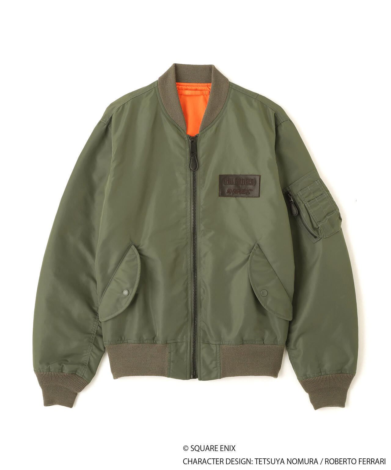 《AVIREX × FINAL FANTASY VII REMAKE》MA-1 CHOCOBO