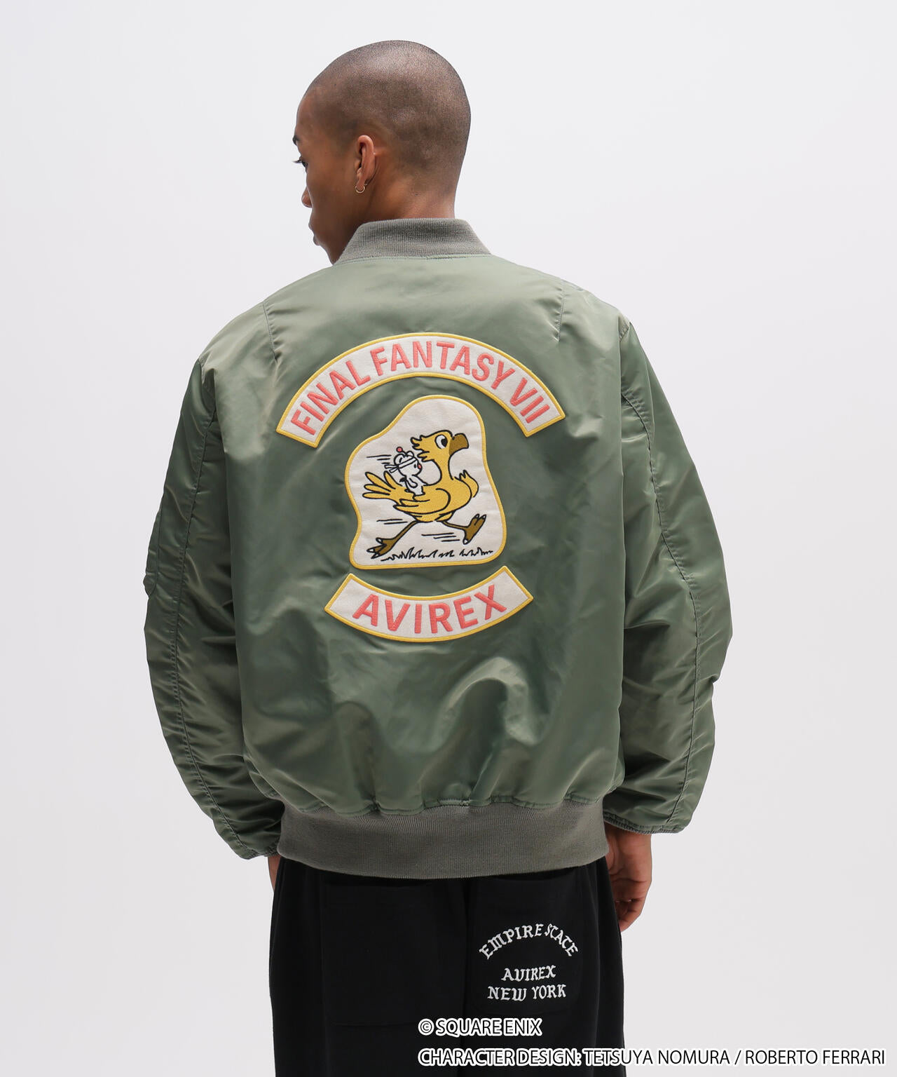 《AVIREX × FINAL FANTASY VII REMAKE》MA-1 CHOCOBO