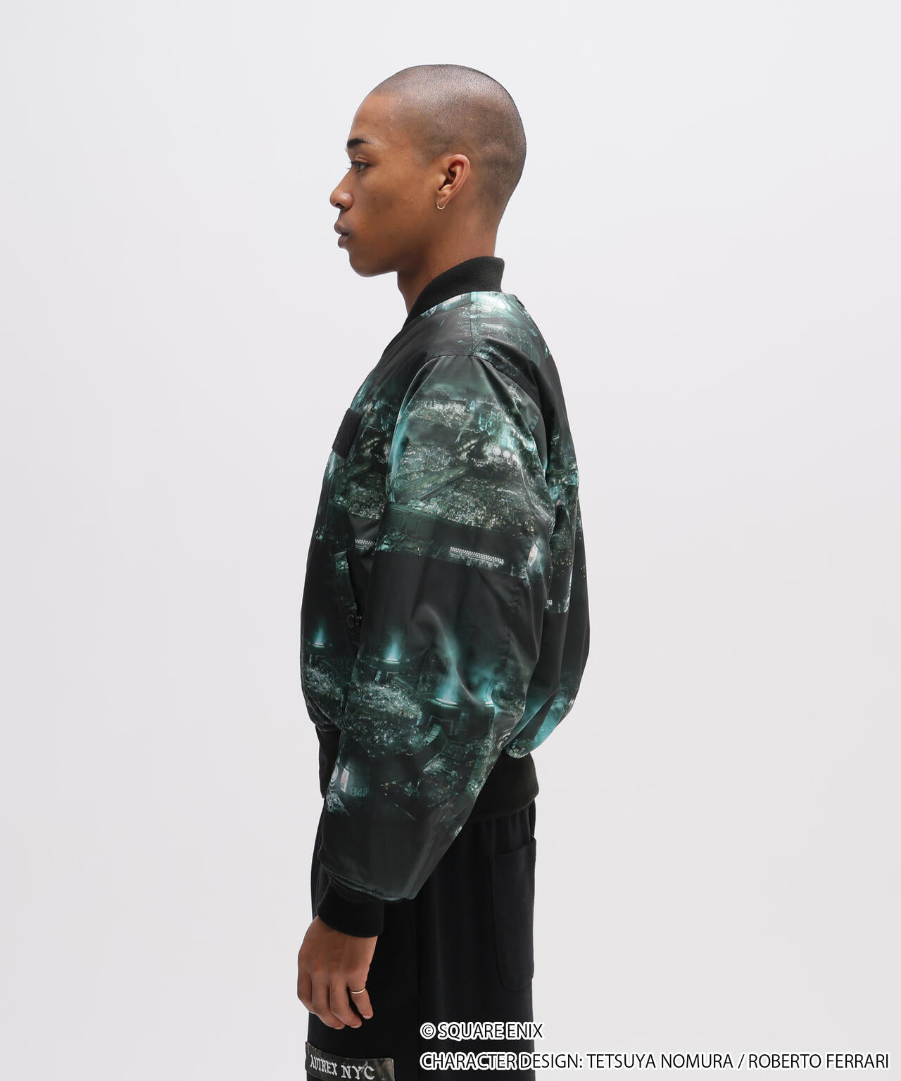 AVIREX × FINAL FANTASY VII REMAKE》QUILT MA-1 ”MIDGAR” | AVIREX