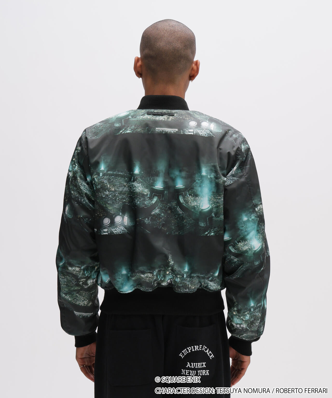 AVIREX × FINAL FANTASY VII REMAKE》QUILT MA-1 ”MIDGAR” | AVIREX