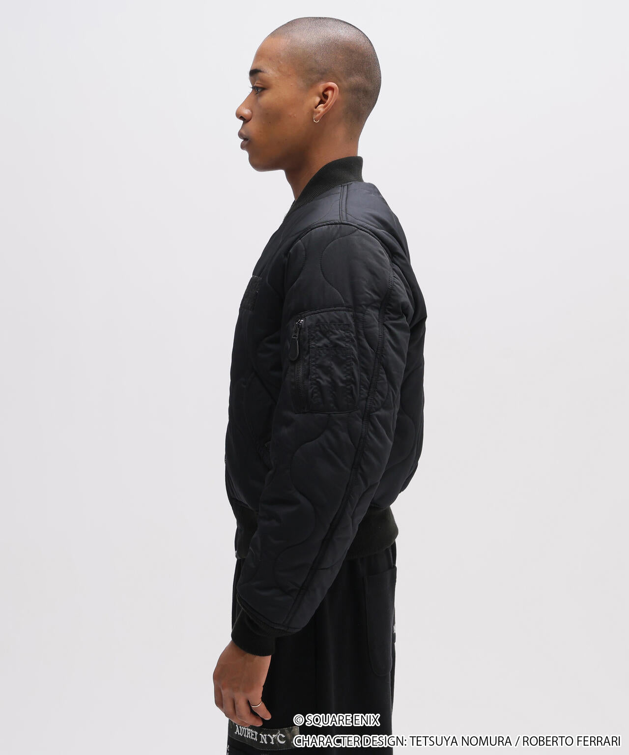 AVIREX × FINAL FANTASY VII REMAKE》QUILT MA-1 ”MIDGAR” | AVIREX