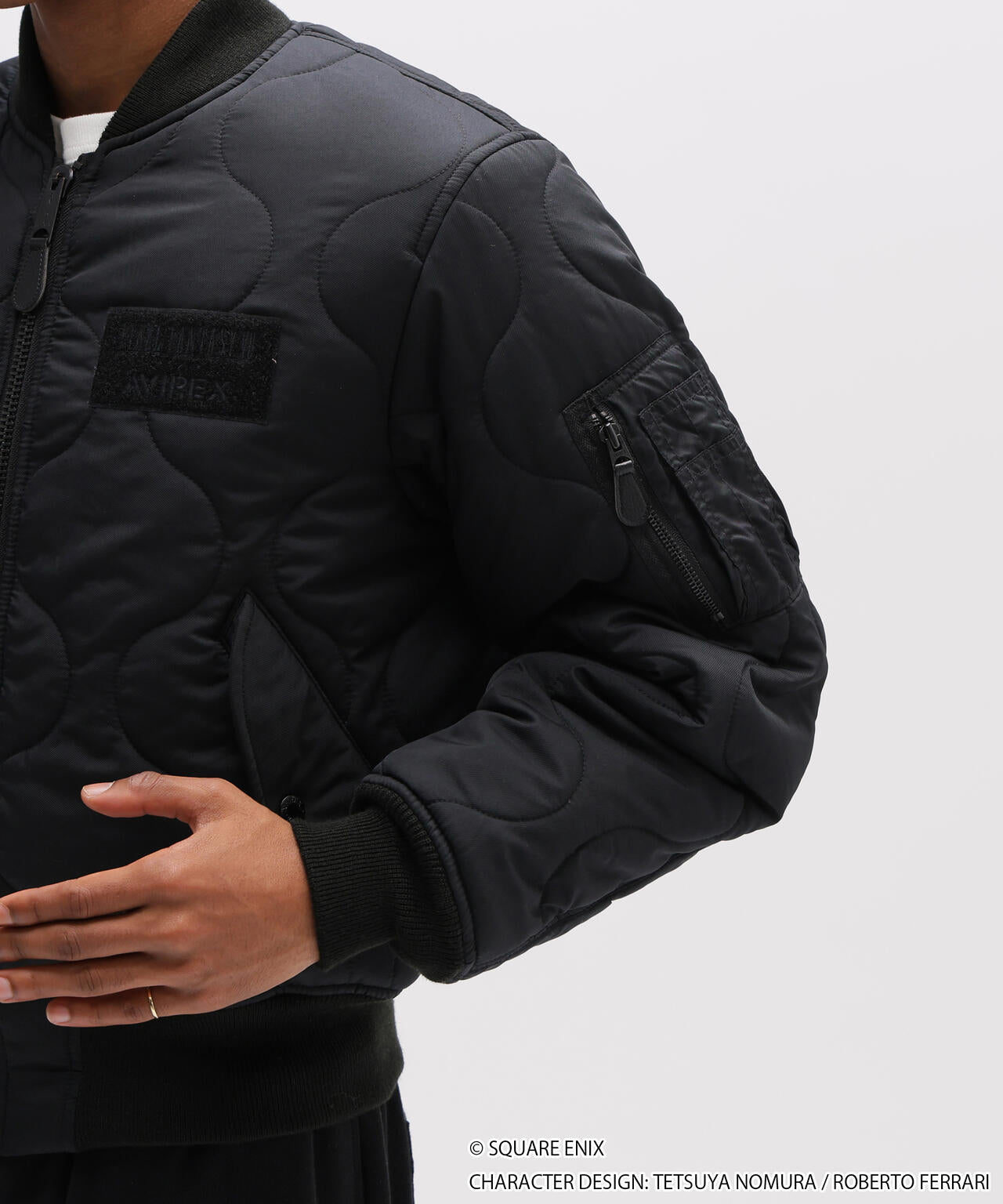 AVIREX × FINAL FANTASY VII REMAKE》QUILT MA-1 ”MIDGAR” | AVIREX