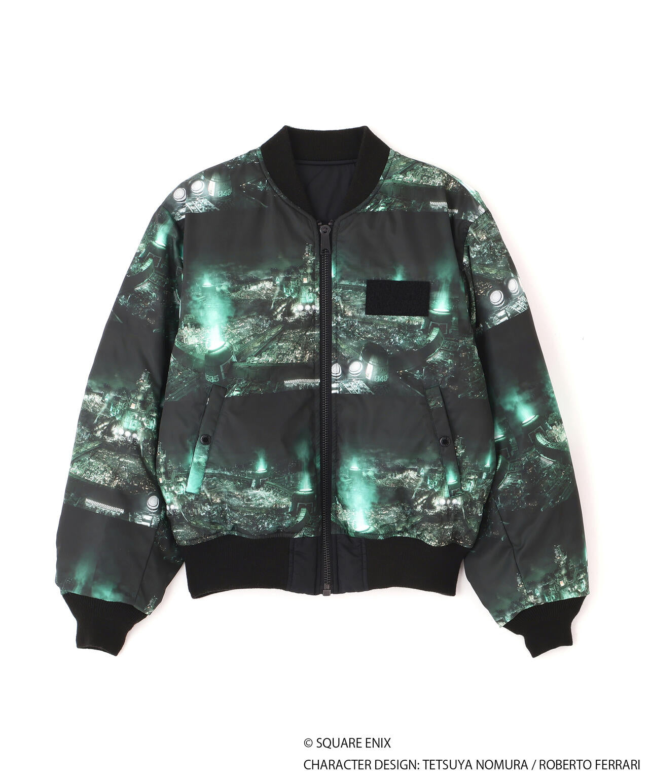 AVIREX FINAL FANTASY MA-1 XLファイナルファンタジー AVIREX × FINAL FANTASY VII REMAKE》QUILT MA-1 ”MIDGAR” | AVIREX