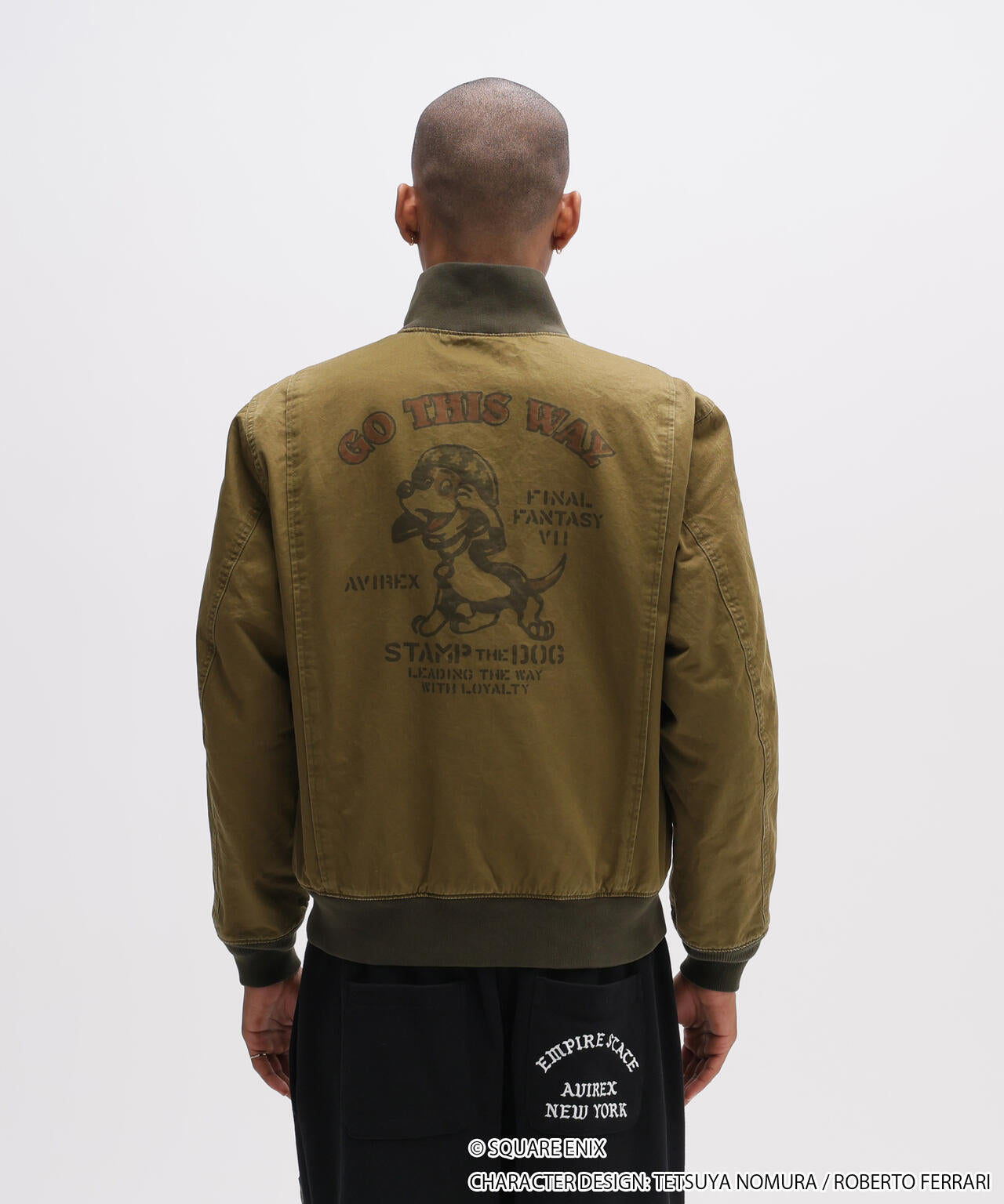 《AVIREX × FINAL FANTASY VII REMAKE》TANKERS ”STAMP DOG”