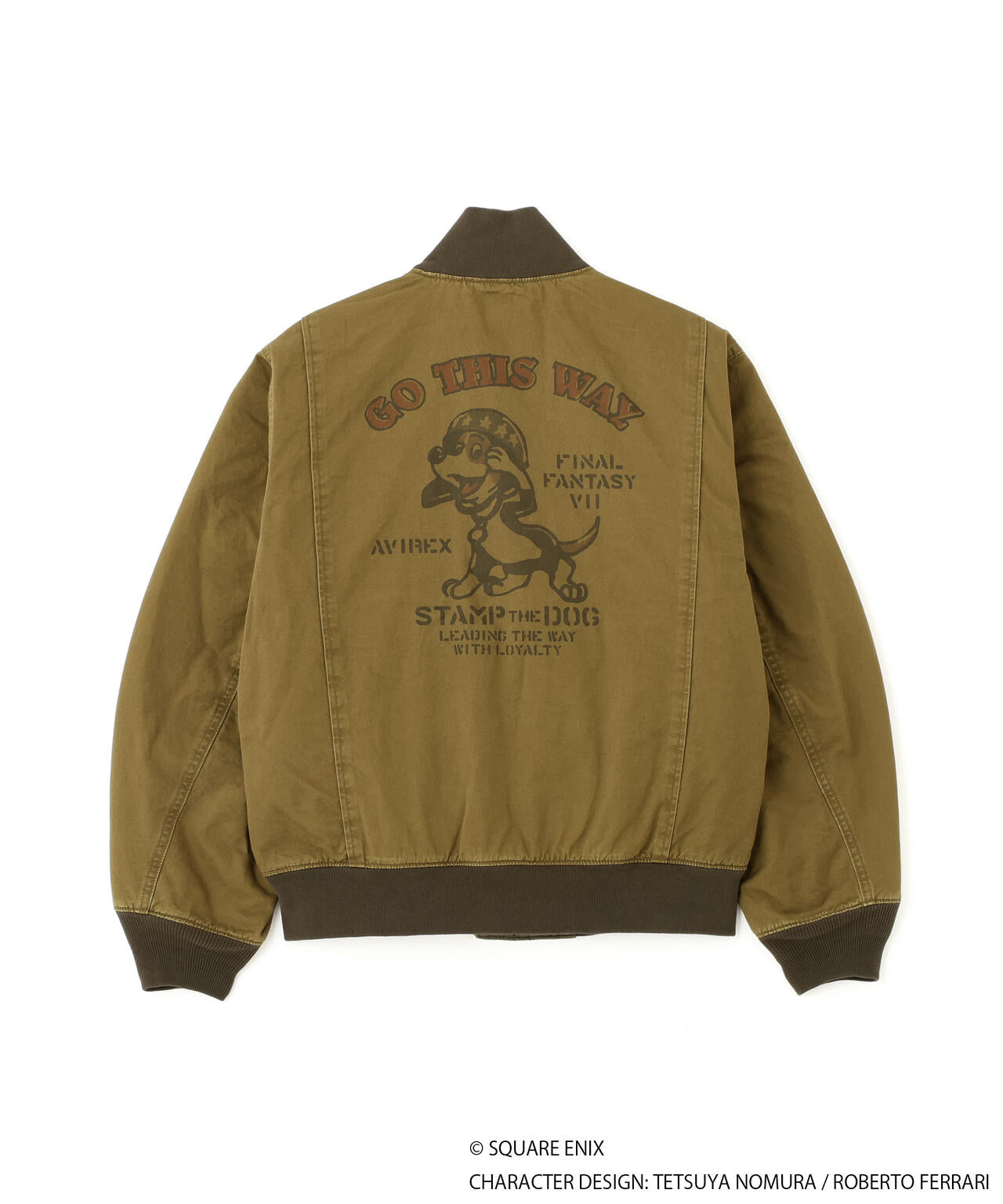 《AVIREX × FINAL FANTASY VII REMAKE》TANKERS ”STAMP DOG”