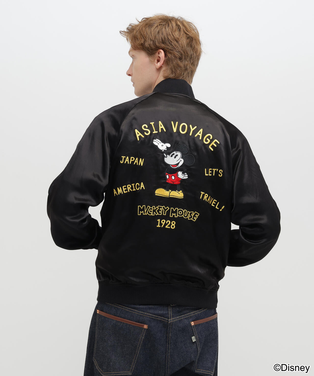 ジャケット・アウター Mickey Disney Collection》A-2 FLIGHT JACKET MICKEY | アヴィレックス