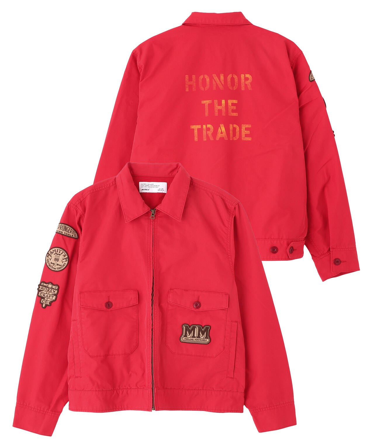 WEB&DEPOT限定》MECHANIC WORK JACKET | AVIREX（アヴィレックス
