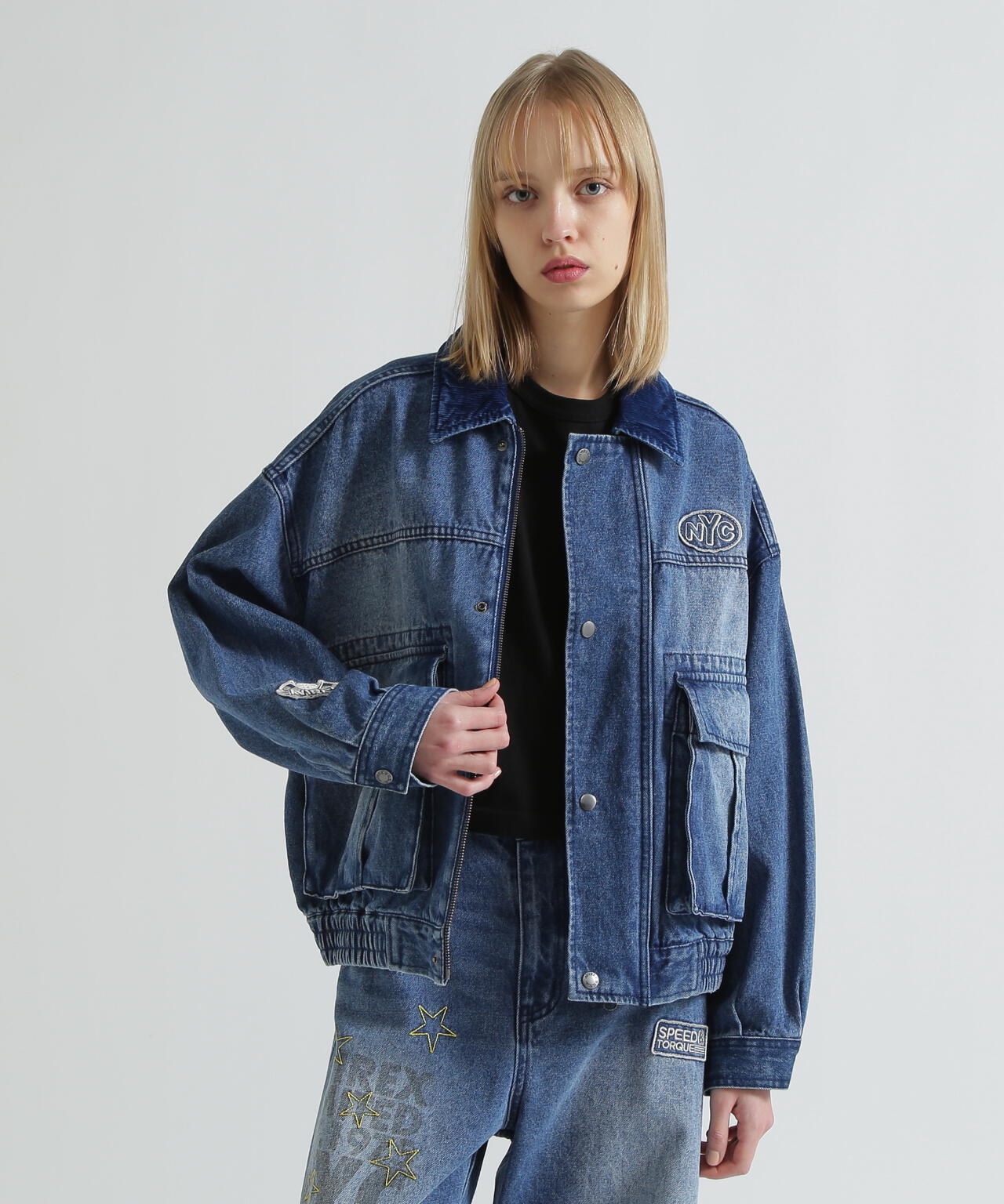 OVERSIZED WAPPEN DENIM JACKET | AVIREX（アヴィレックス） ｜【公式