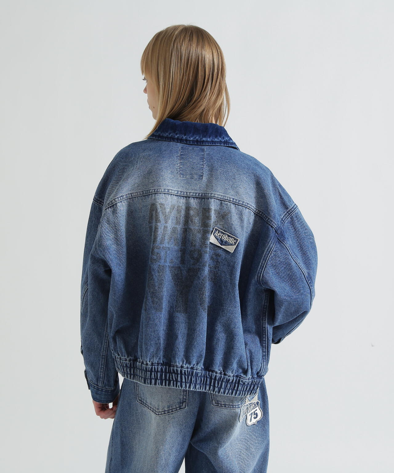 OVERSIZED WAPPEN DENIM JACKET | AVIREX（アヴィレックス） ｜【公式