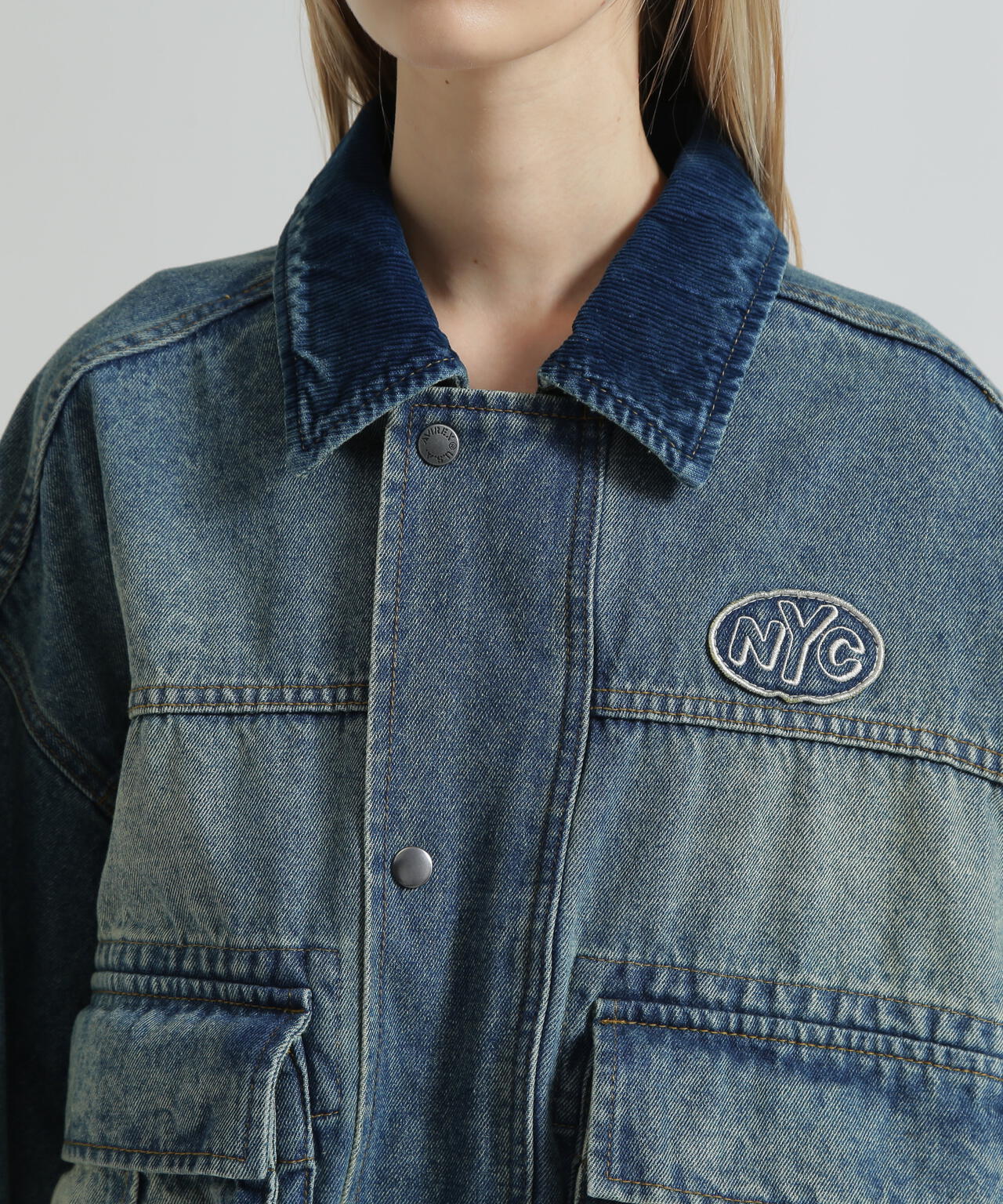 OVERSIZED WAPPEN DENIM JACKET | AVIREX（アヴィレックス） ｜【公式
