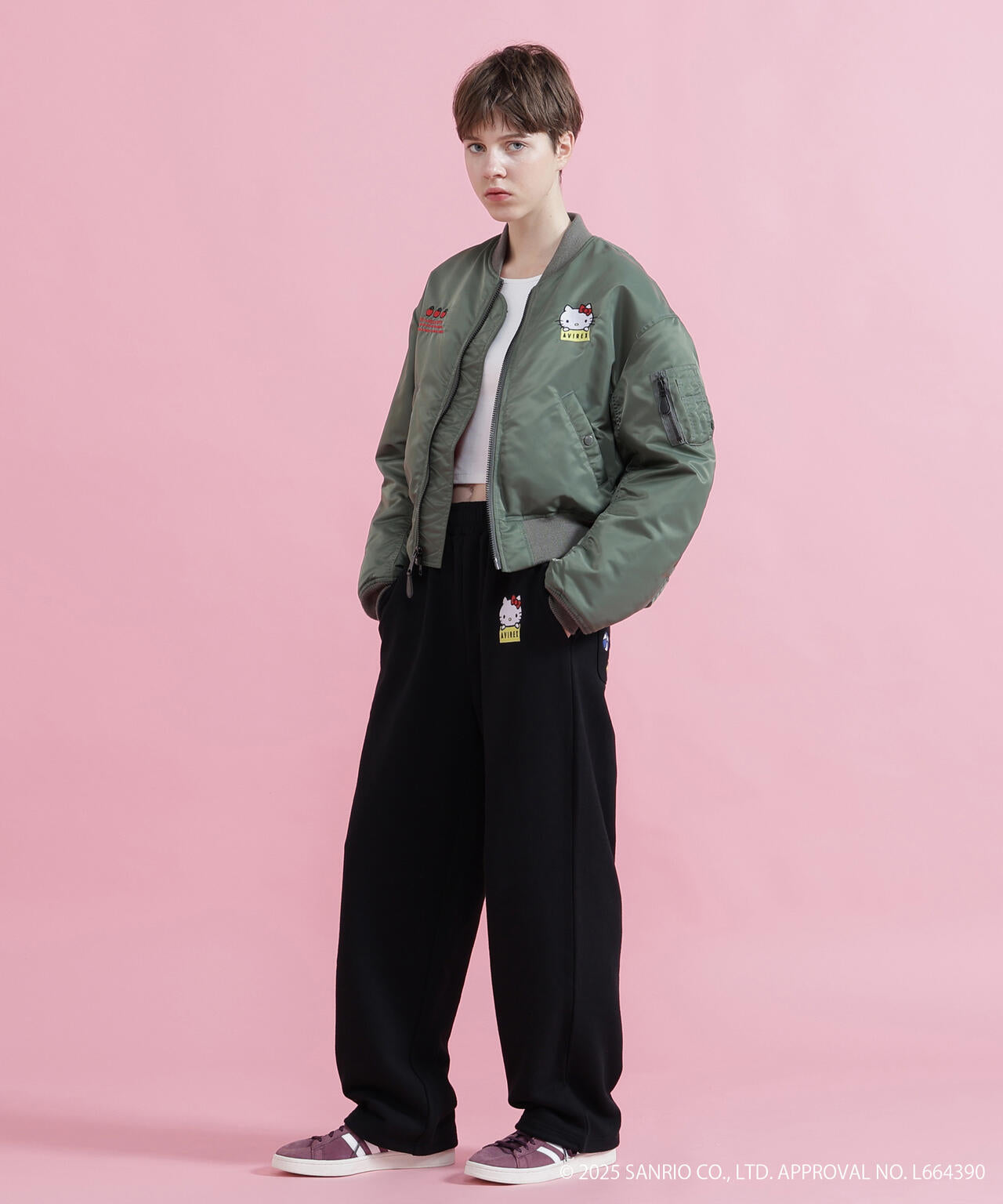 《AVIREX×HELLO KITTY》MA-1
