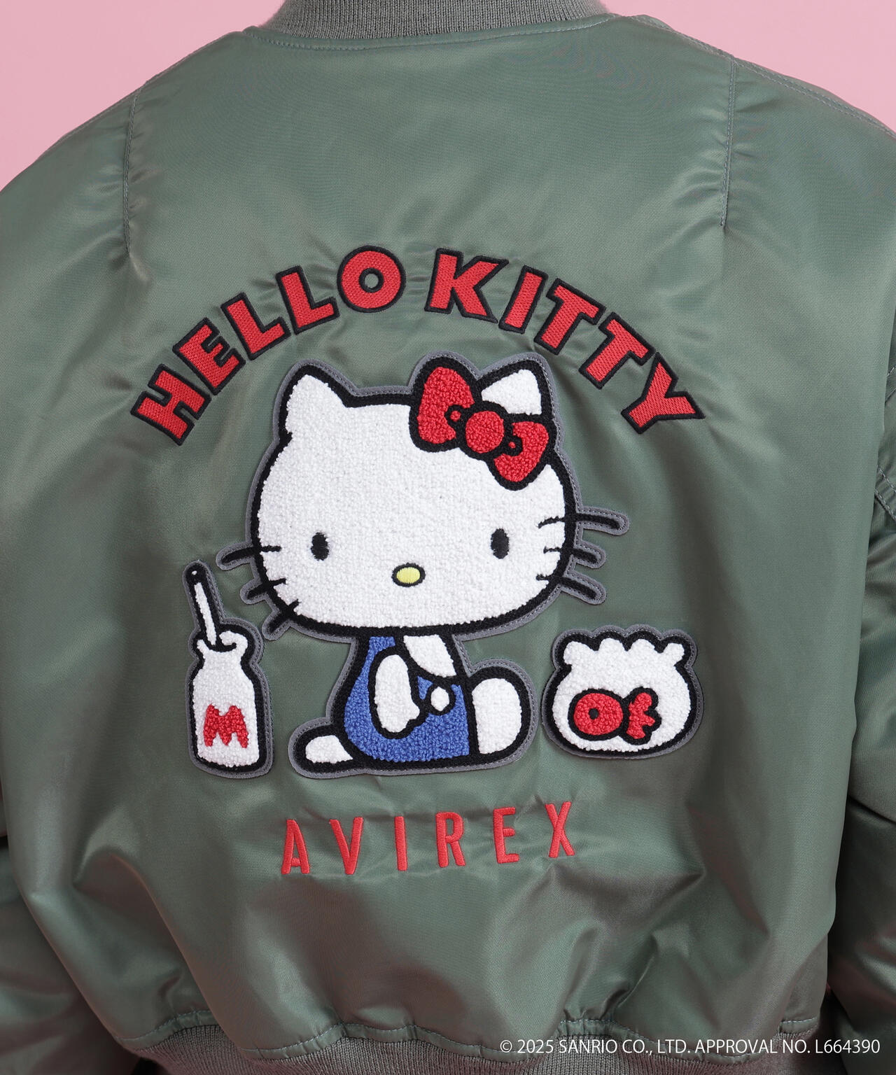 《AVIREX×HELLO KITTY》MA-1