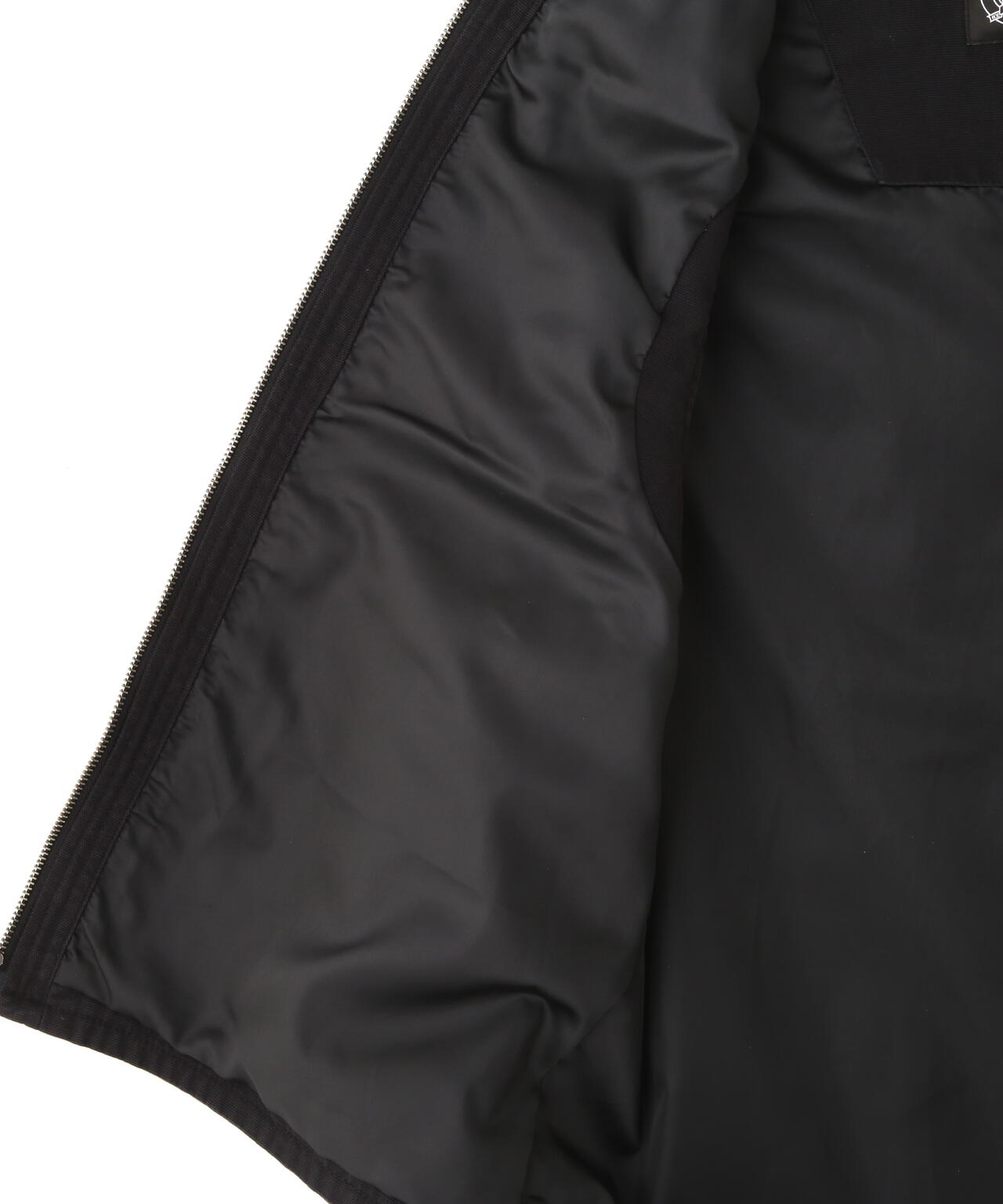 LEATHER PATCH DUCK VEST