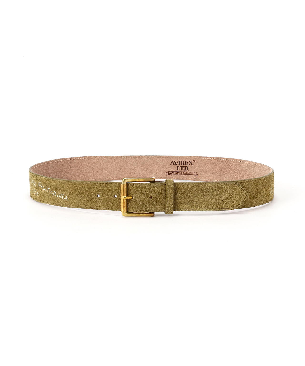JAPAN MADE SUEDE BELT ”USN” | AVIREX（アヴィレックス） ｜【公式
