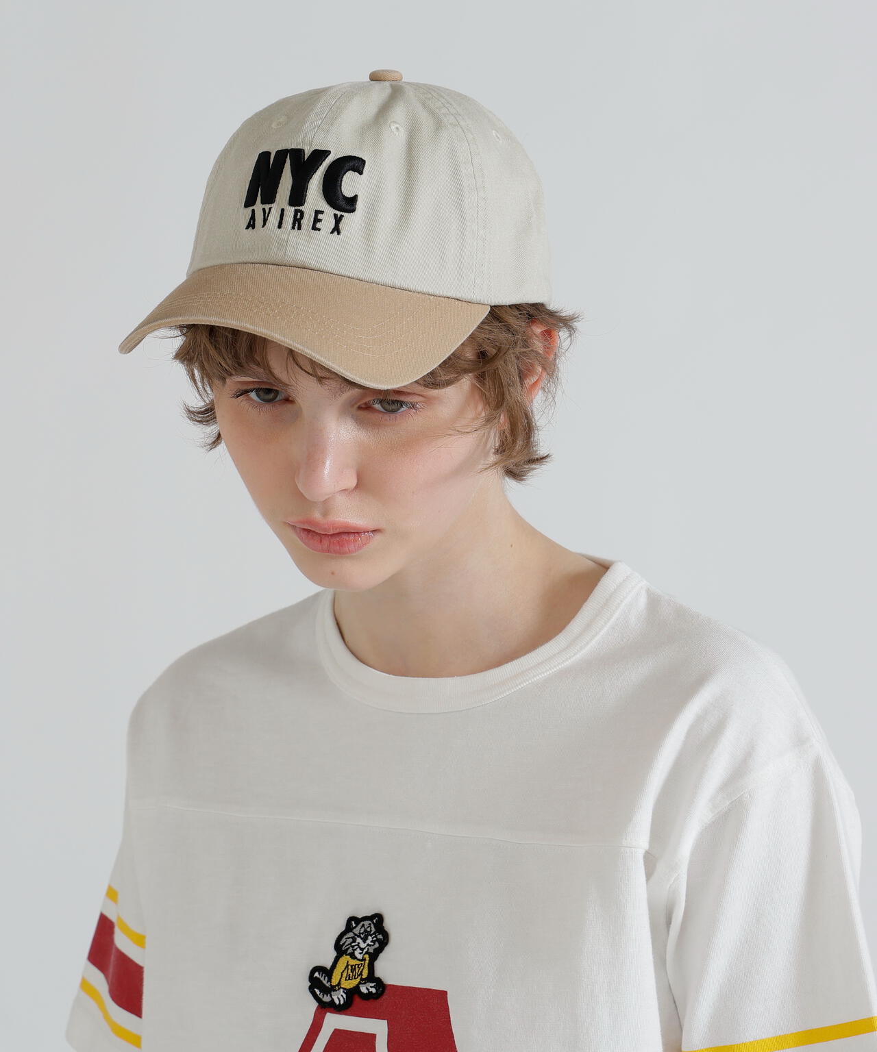 直営店限定》BICOLOR NYC CAP | AVIREX（アヴィレックス） ｜【公式
