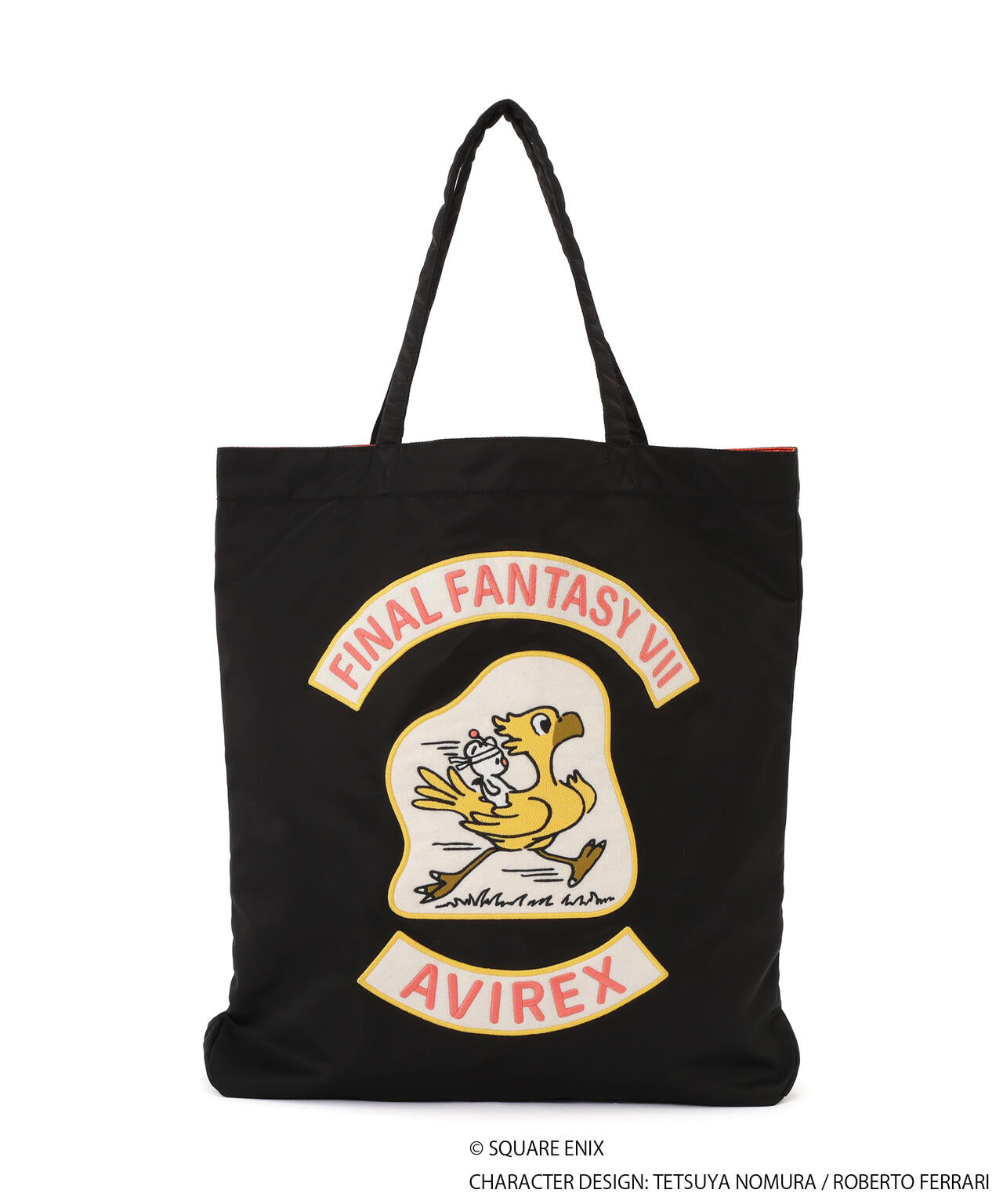 《AVIREX × FINAL FANTASY VII REMAKE》FLIGHT NYLON TOTE BAG CHOCOBO