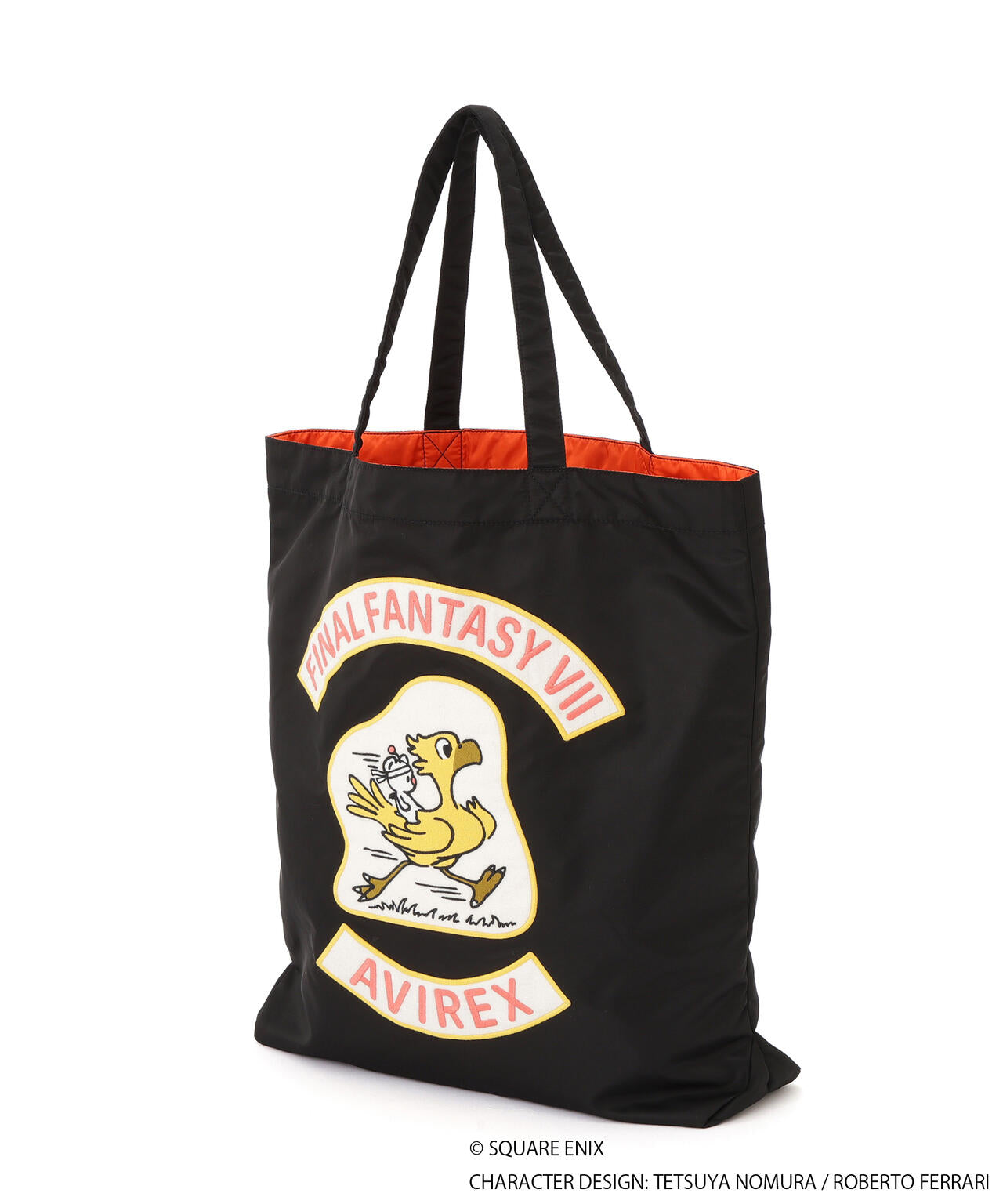 《AVIREX × FINAL FANTASY VII REMAKE》FLIGHT NYLON TOTE BAG CHOCOBO