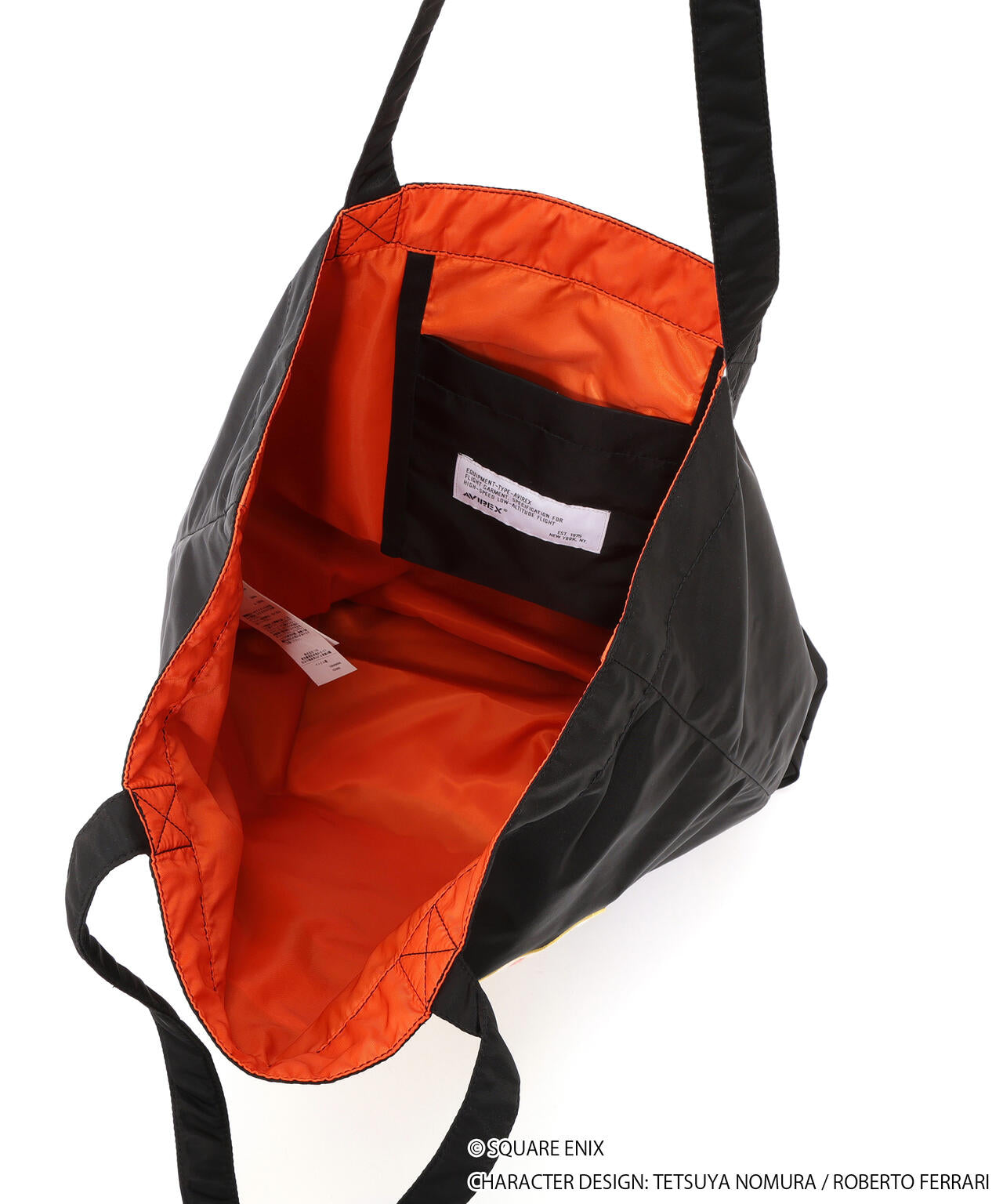 AVIREX × FINAL FANTASY VII REMAKE》FLIGHT NYLON TOTE BAG CHOCOBO