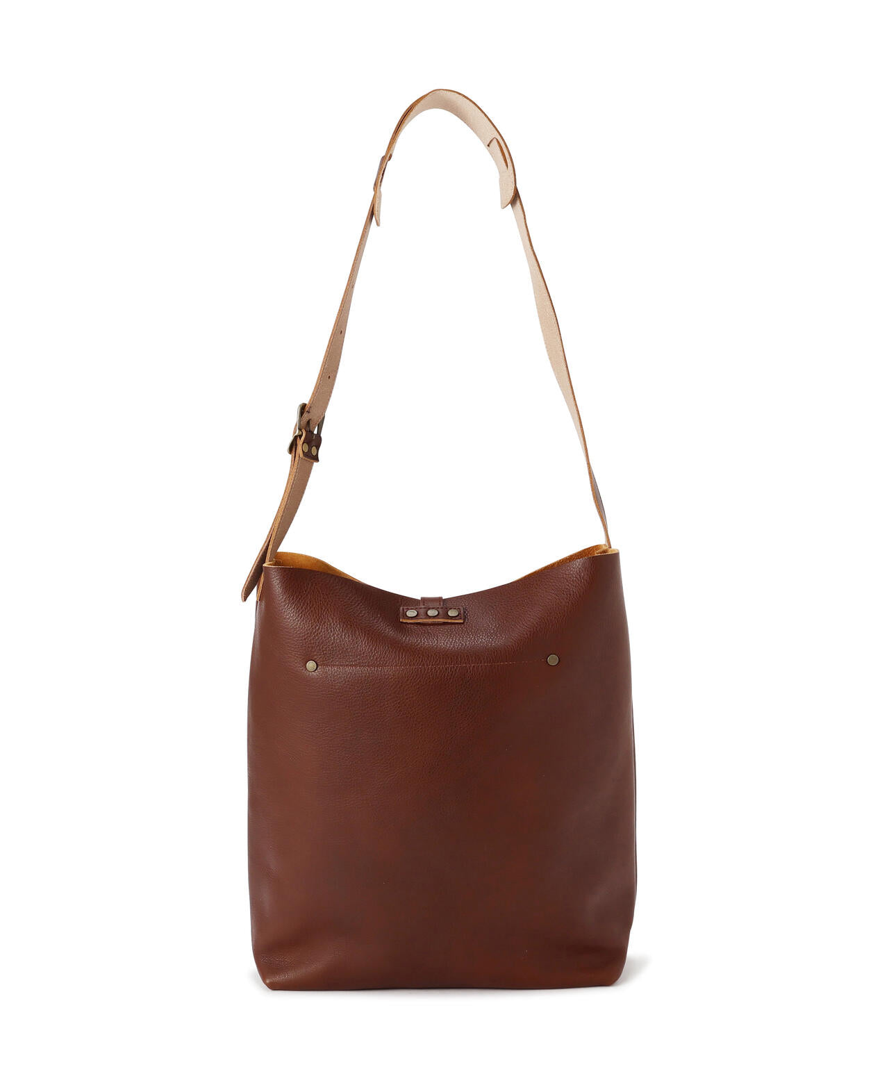 AVIREX レザーバッグ　ブラウン JAPAN MADE LEATHER SHOULDER BAG | AVIREX（アヴィレックス