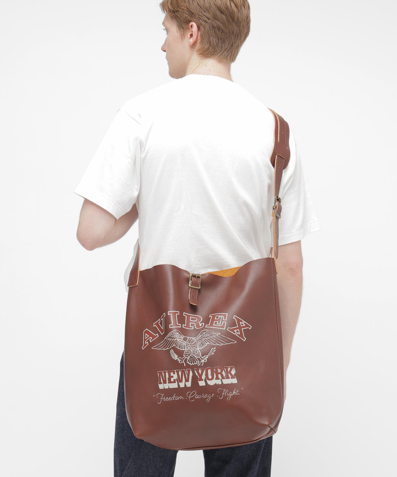 JAPAN MADE LEATHER SHOULDER BAG